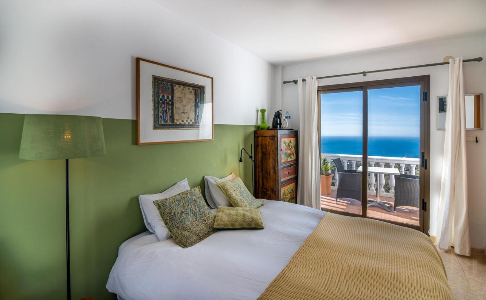 Habitación Doble Deluxe con Balcón y Vista al Mar