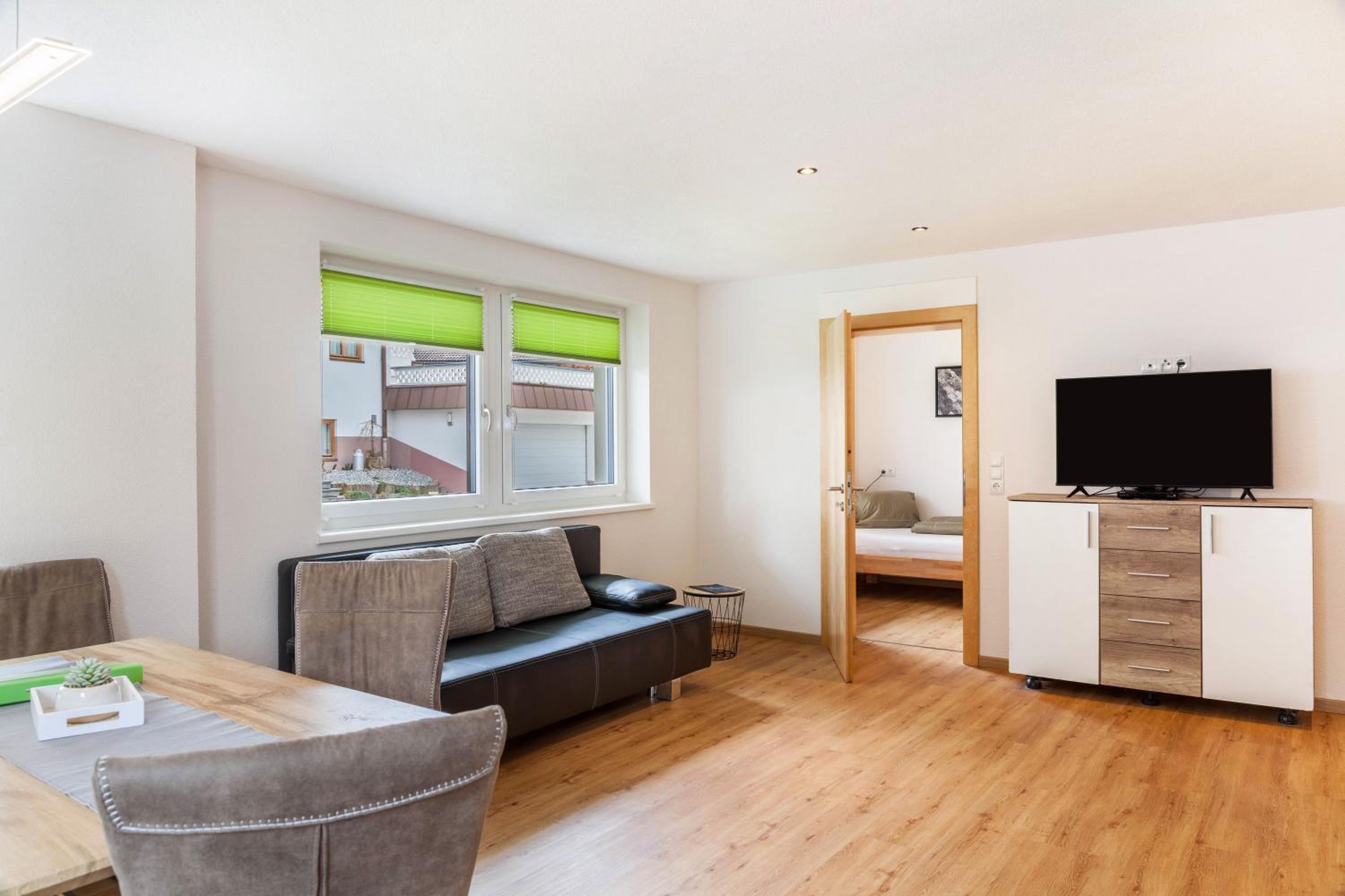 Two-Bedroom Deluxe Apartment with Garden View