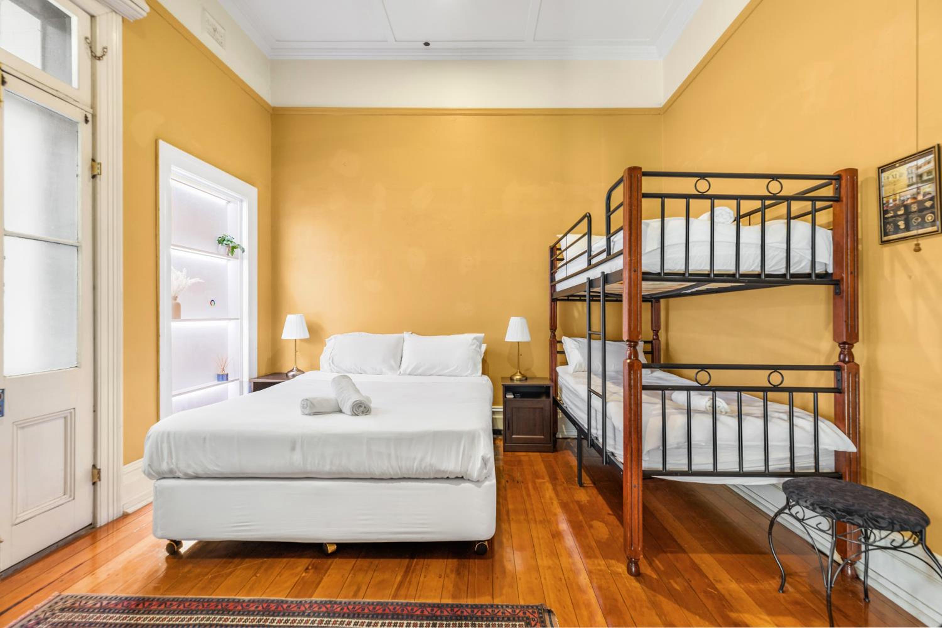 Family Room With Shared Bathroom