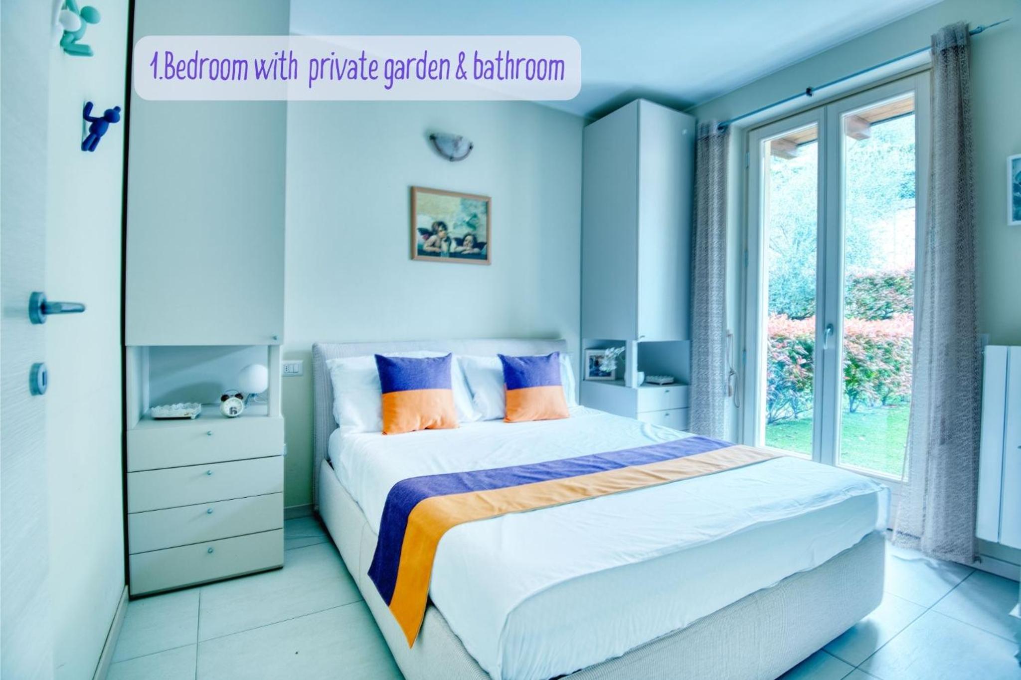 Two-Bedroom Apartment with 2 Bathrooms, Garden and Terrace photo 3
