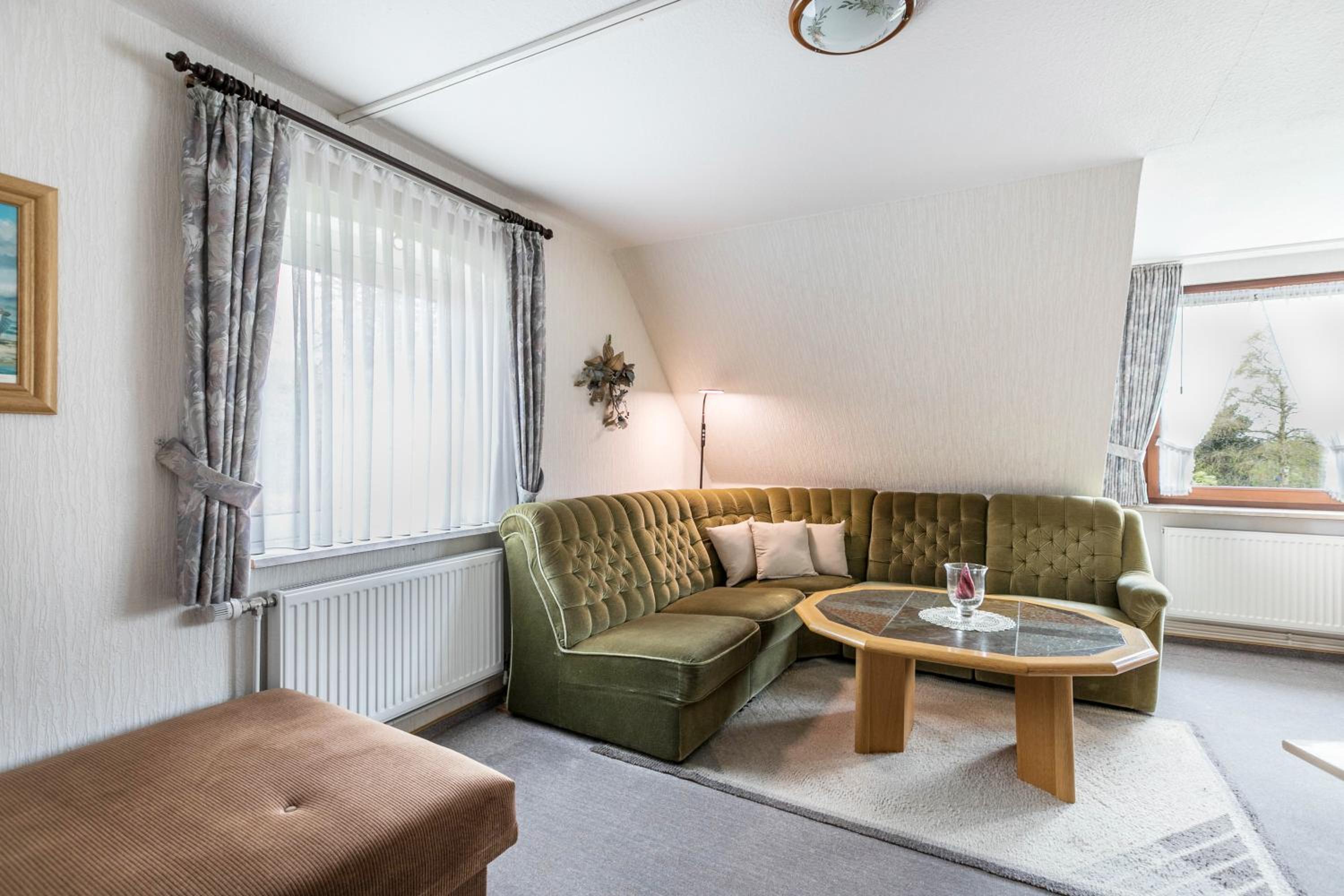 One-Bedroom Apartment with Garden View
