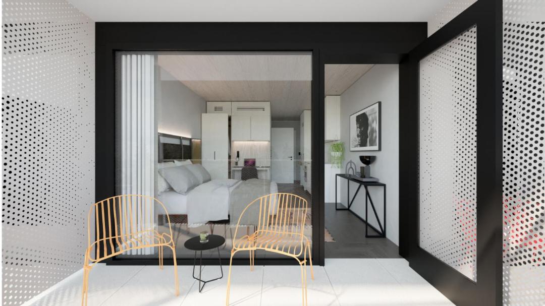 Studio with Balcony