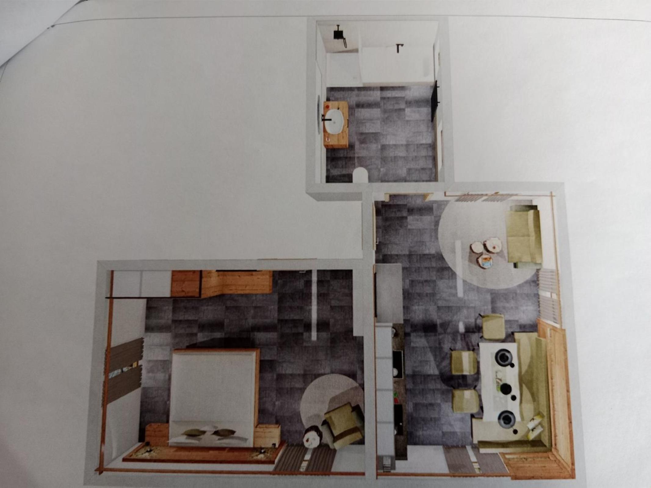 One-Bedroom Apartment with Balcony (2 Adults)