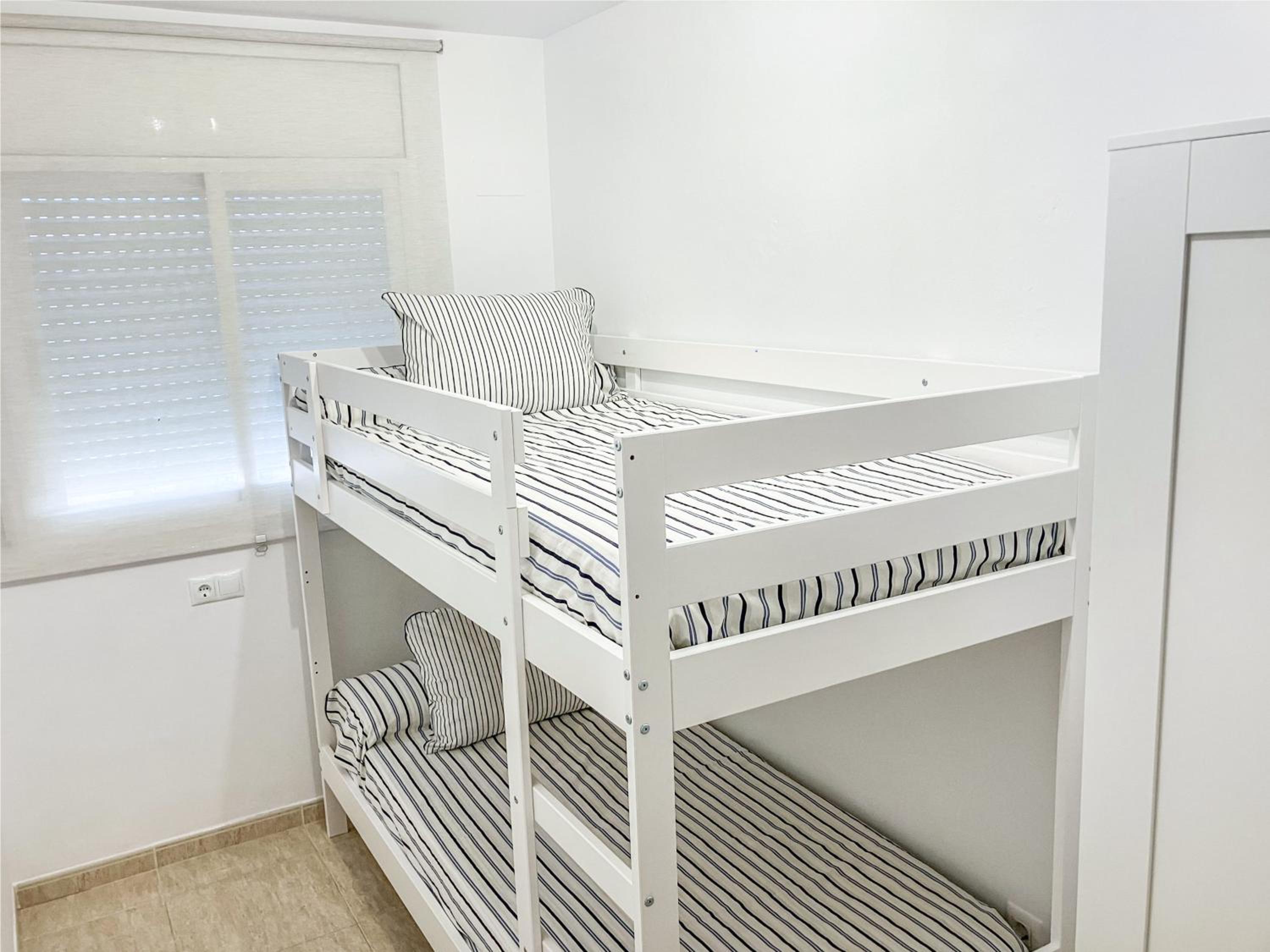 Apartamento con vista al jardín