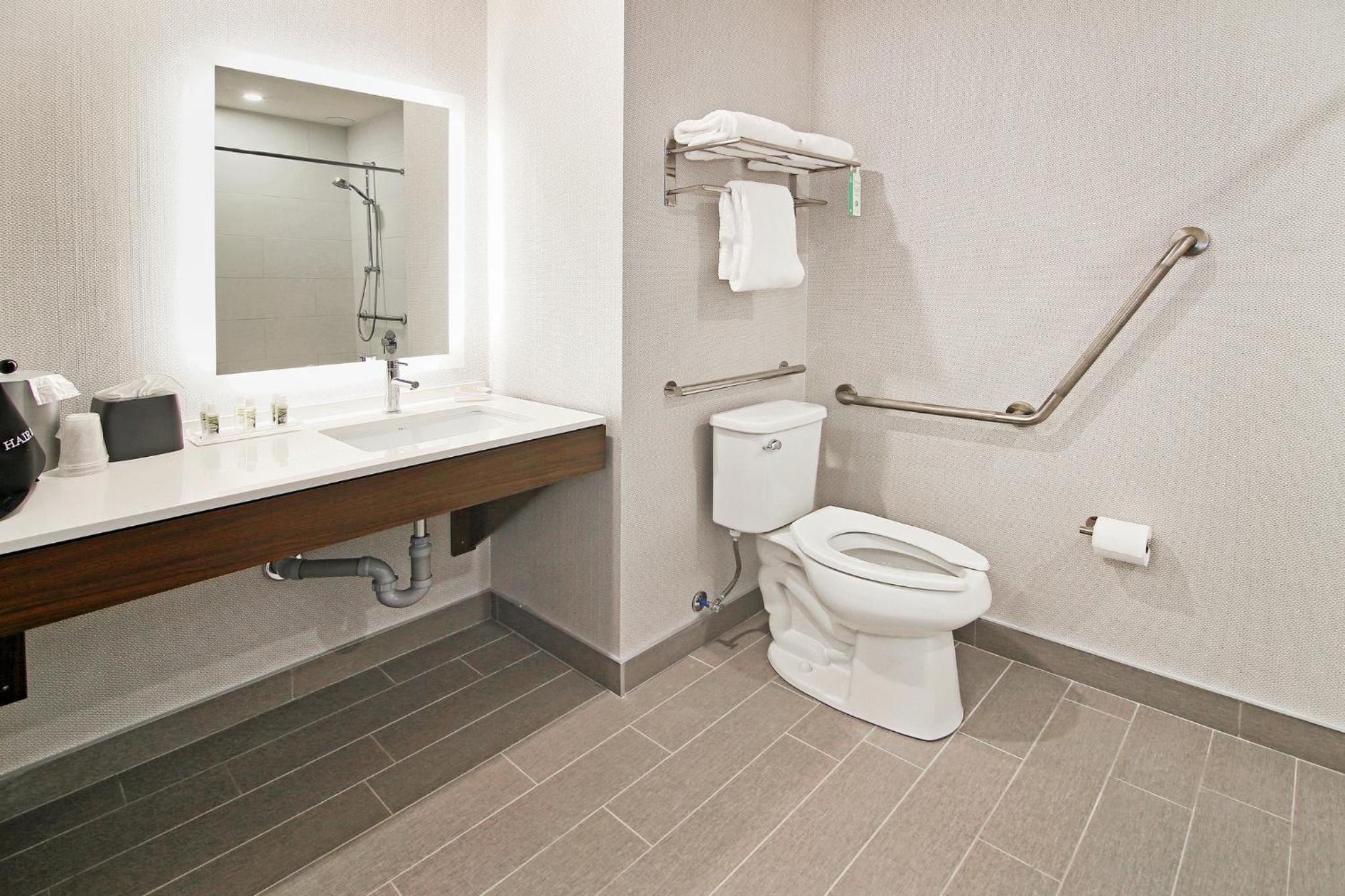 Standard King Room with Roll-In Shower - Communications Access