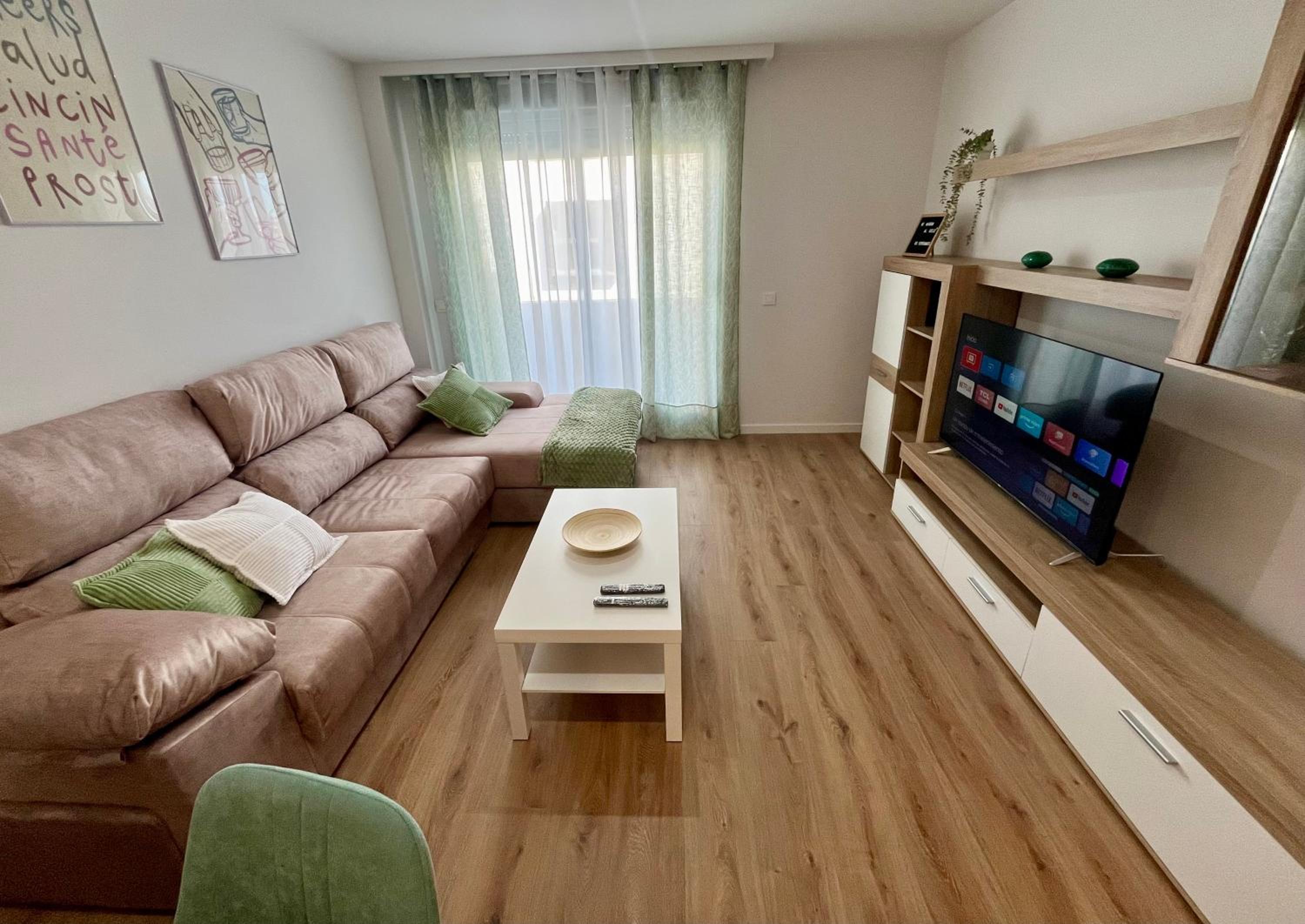 Apartamento de dos habitaciones