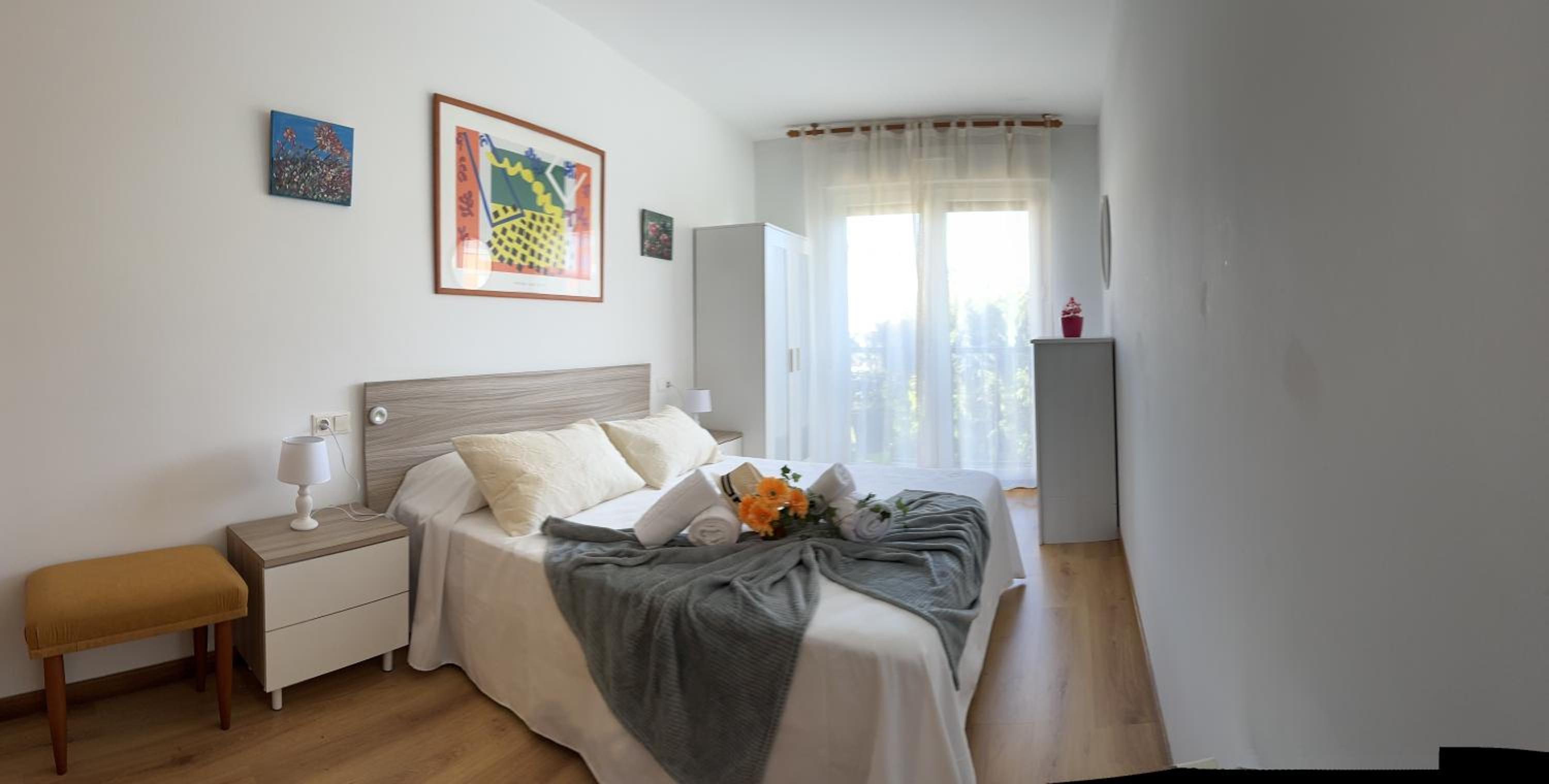 Apartamento de dos habitaciones