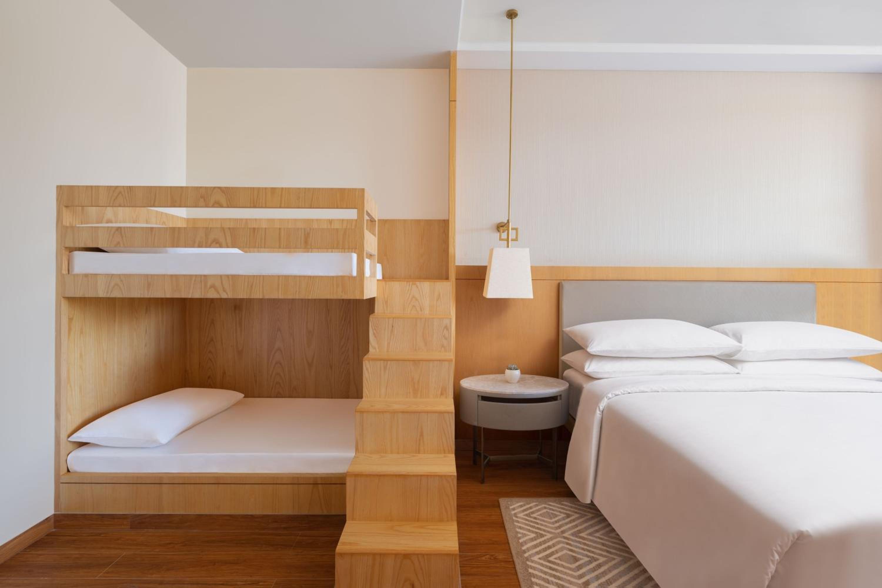 Family room, 1 King, Alternate: bunk beds, Shrine view photo 2