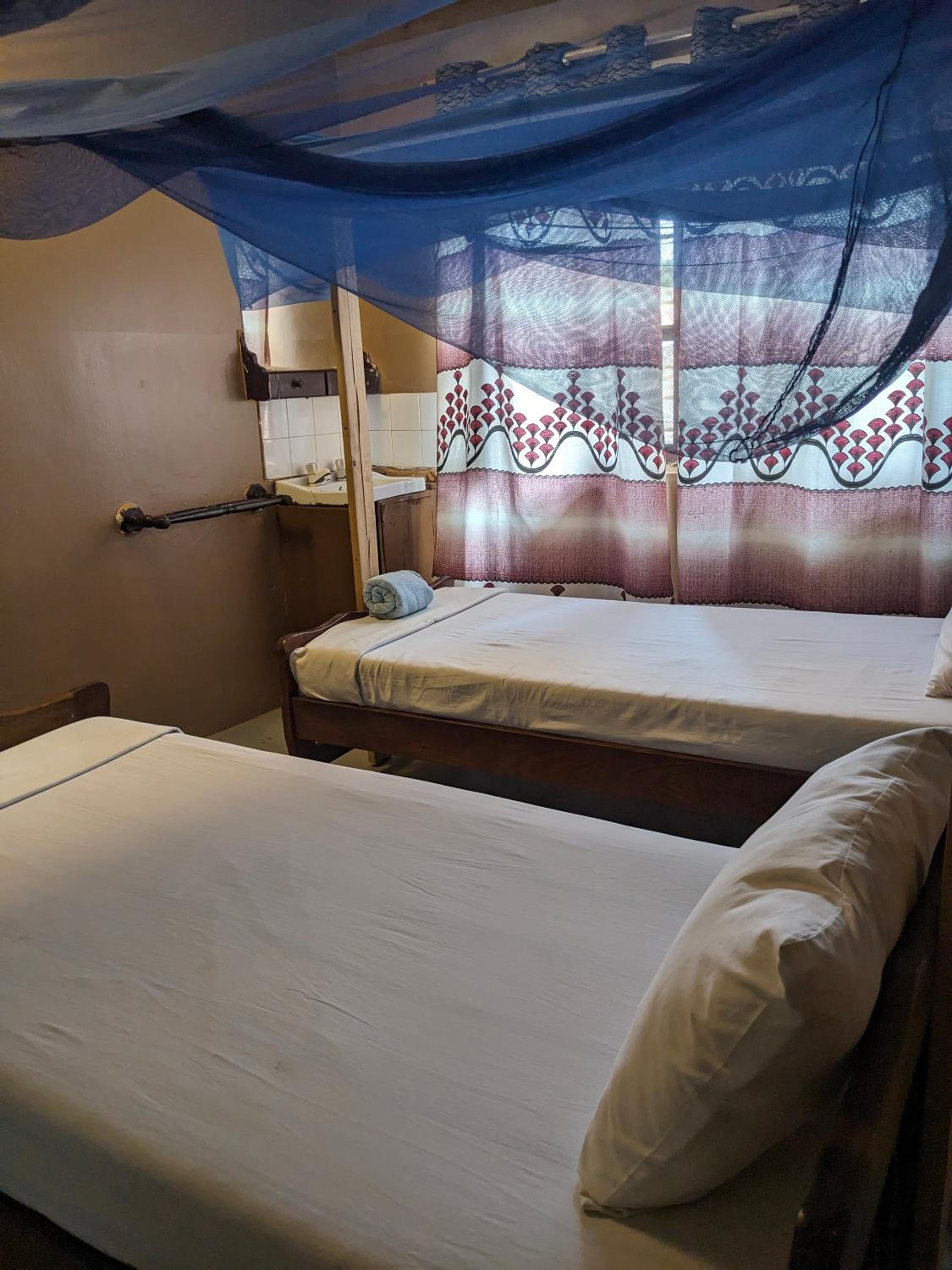 Twin Room With Shared Bathroom