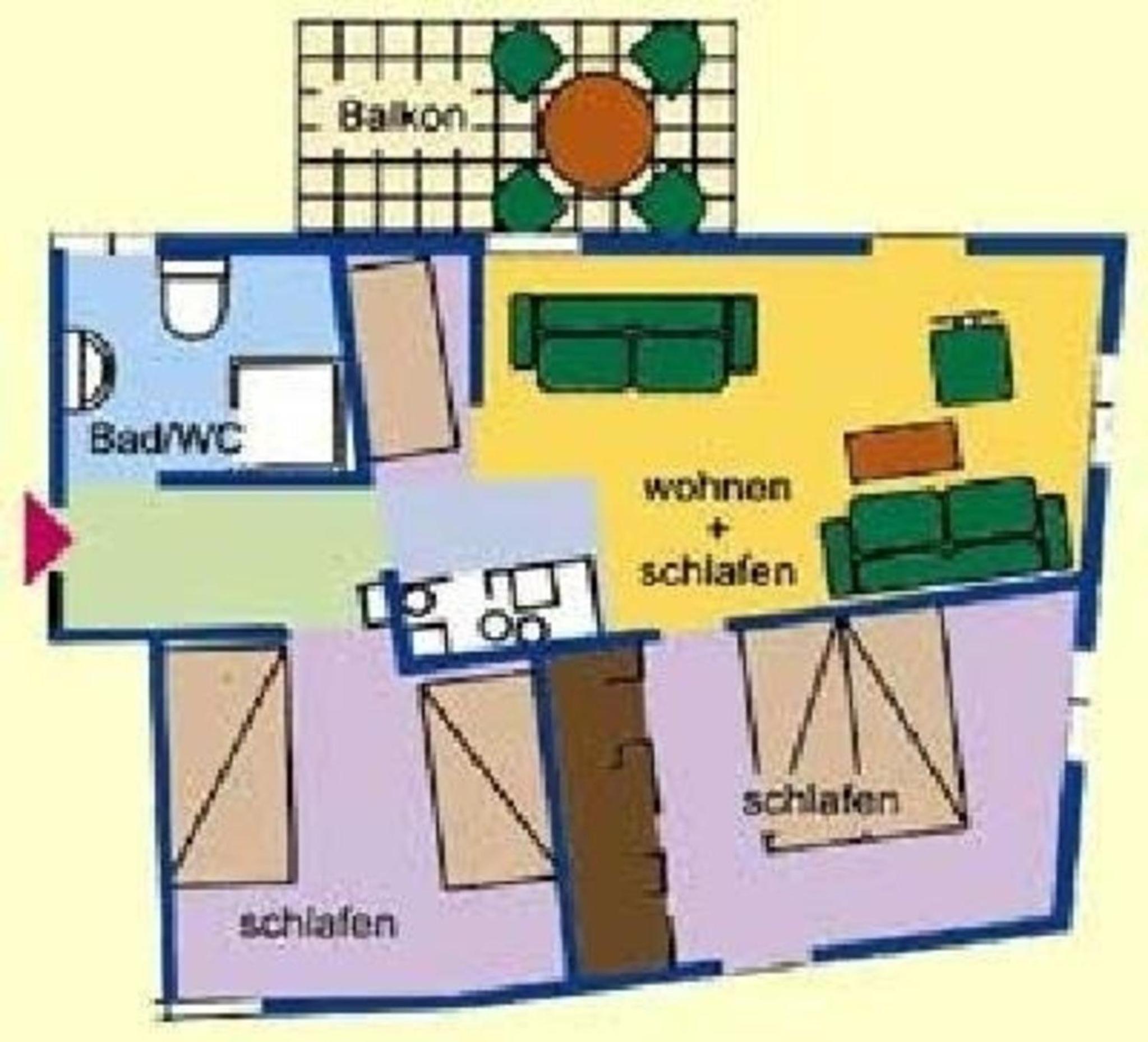 Two-Bedroom Apartment photo 2