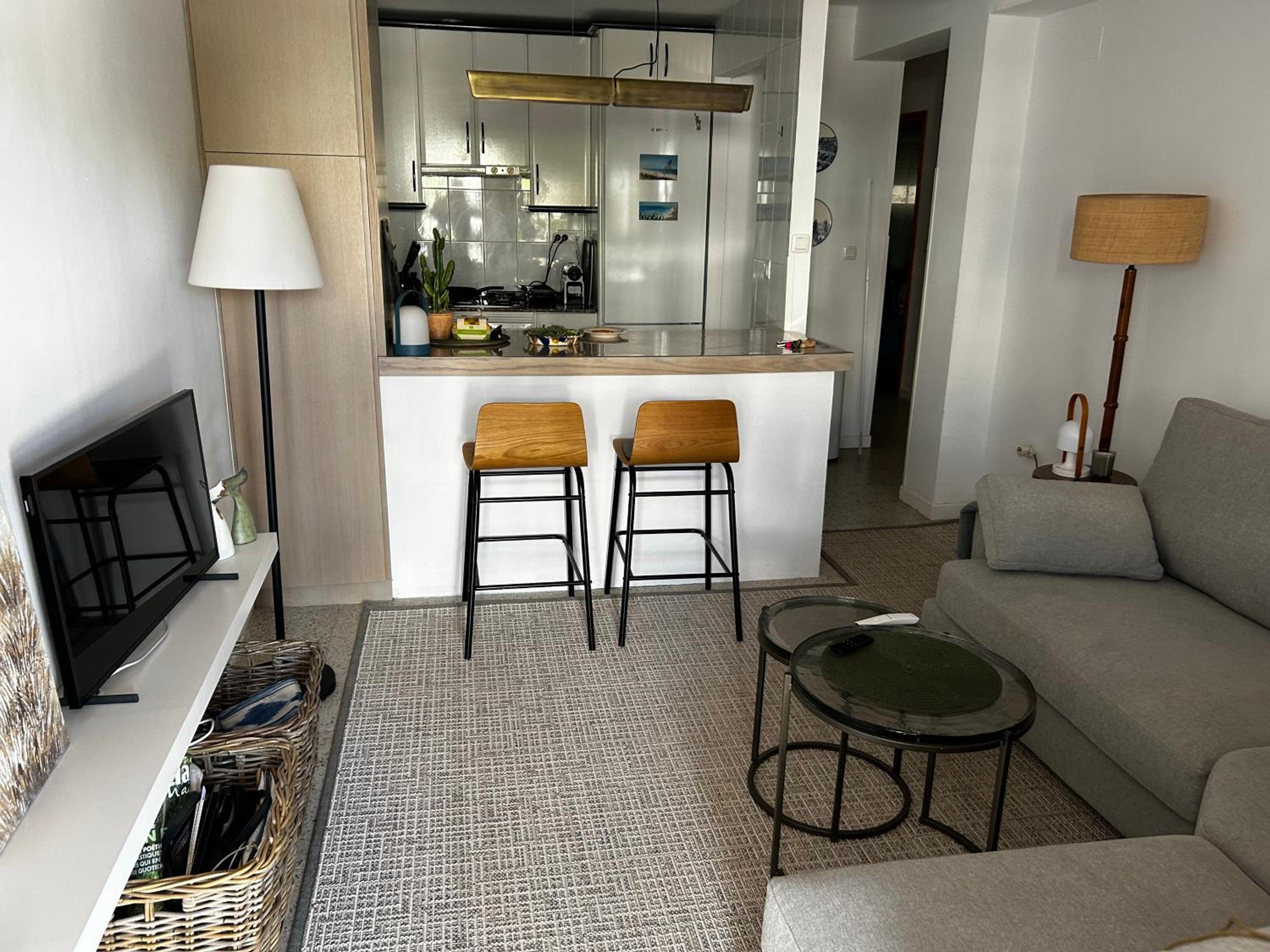 Apartamento de dos habitaciones