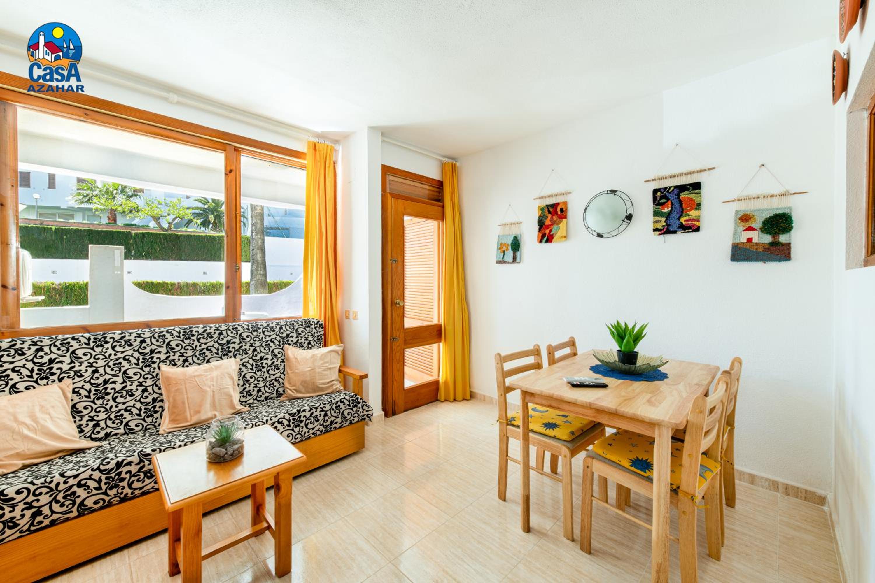 Estudio con terraza