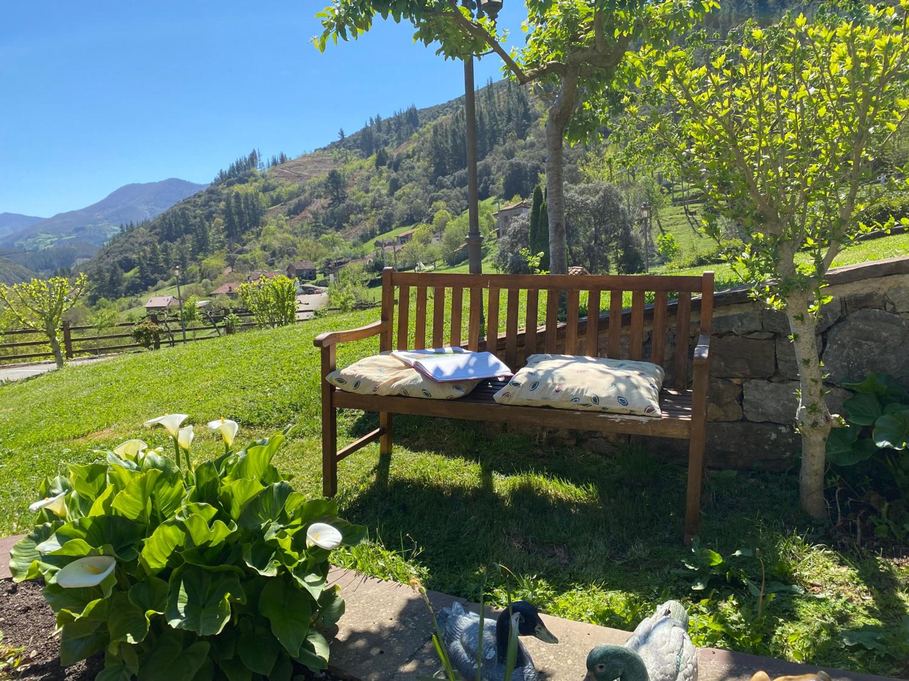 Double Room with big bed, hydromassage bathtub and Terrace with views at the mountain  photo 3