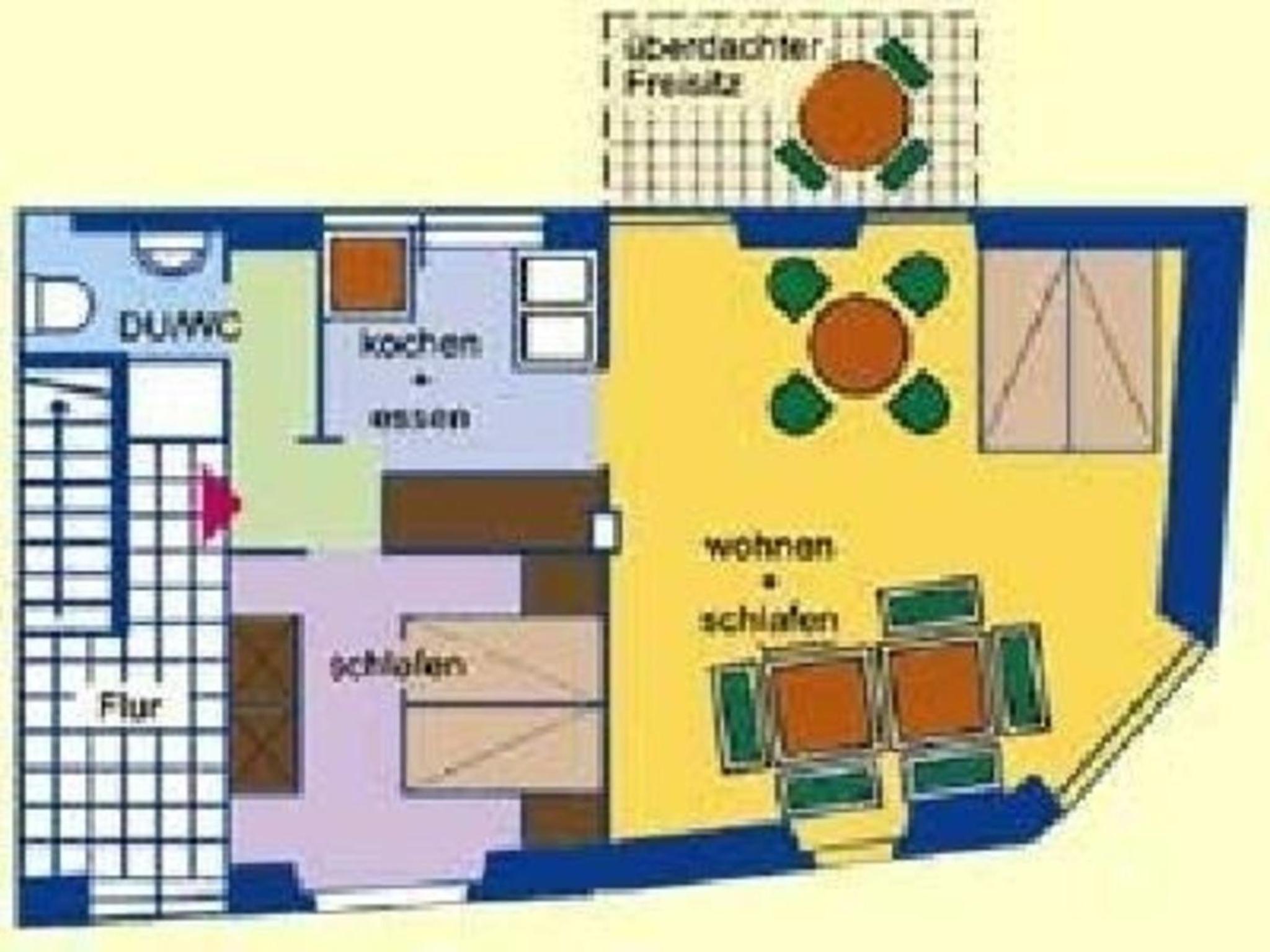 One-Bedroom Apartment photo 3