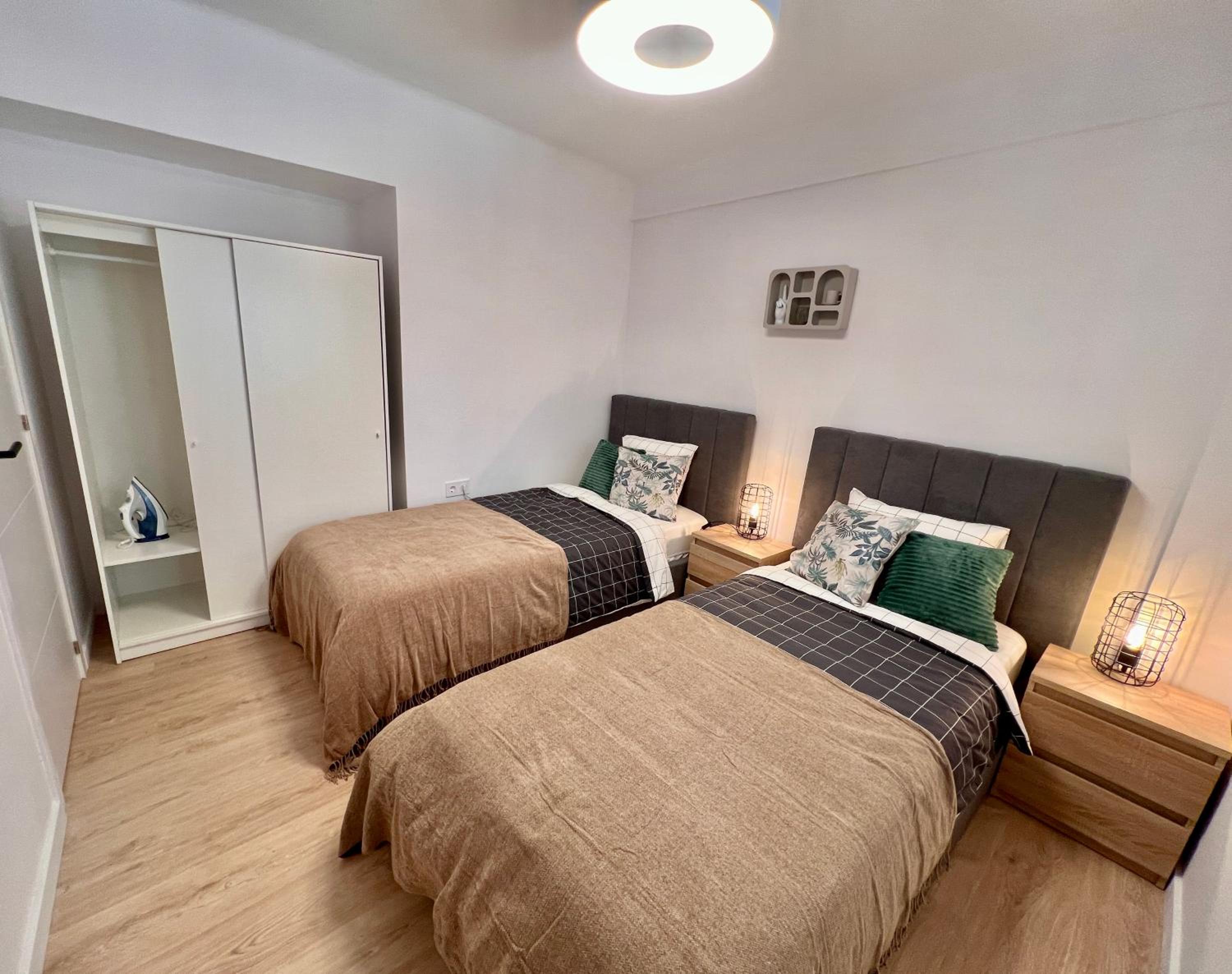 Apartamento de dos habitaciones