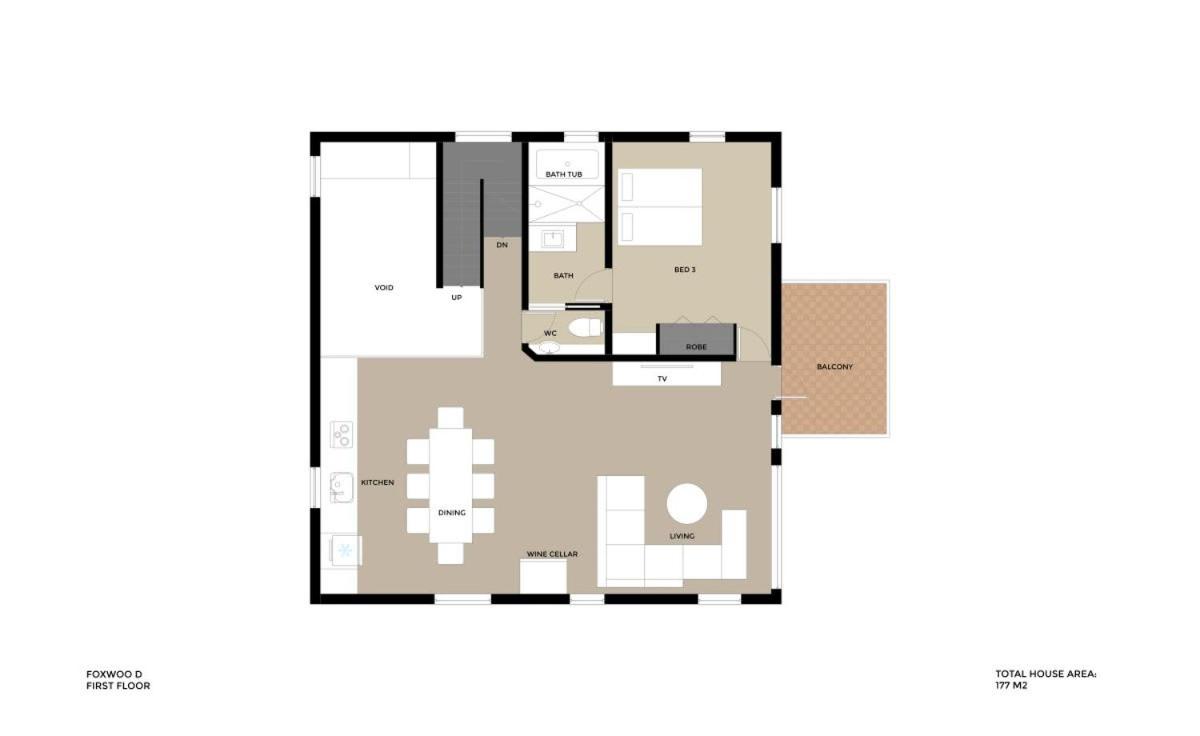 Three-Bedroom Chalet photo 3