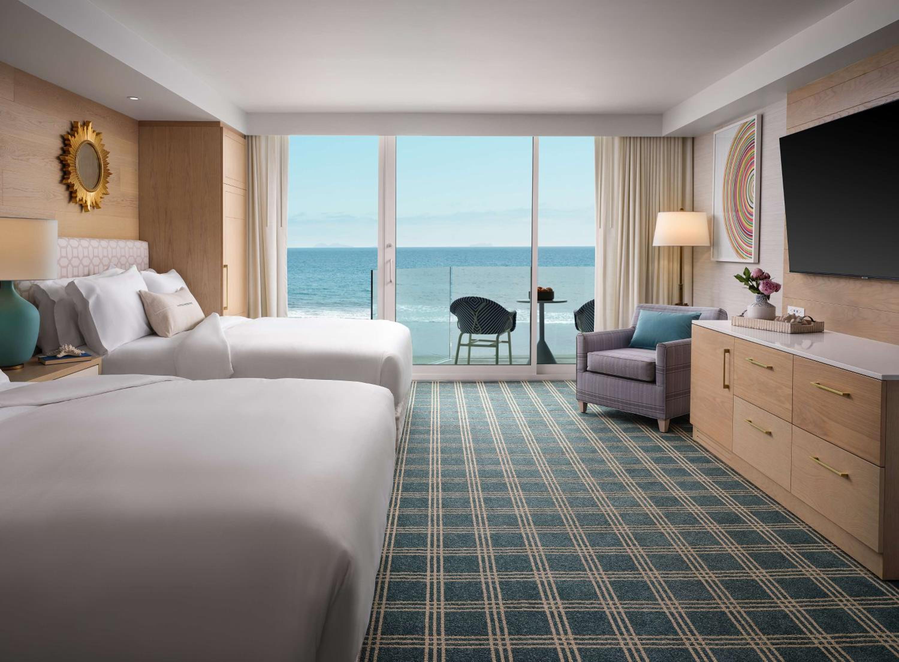 Queen Room with Two Queen Beds and Club Access - Oceanfront View