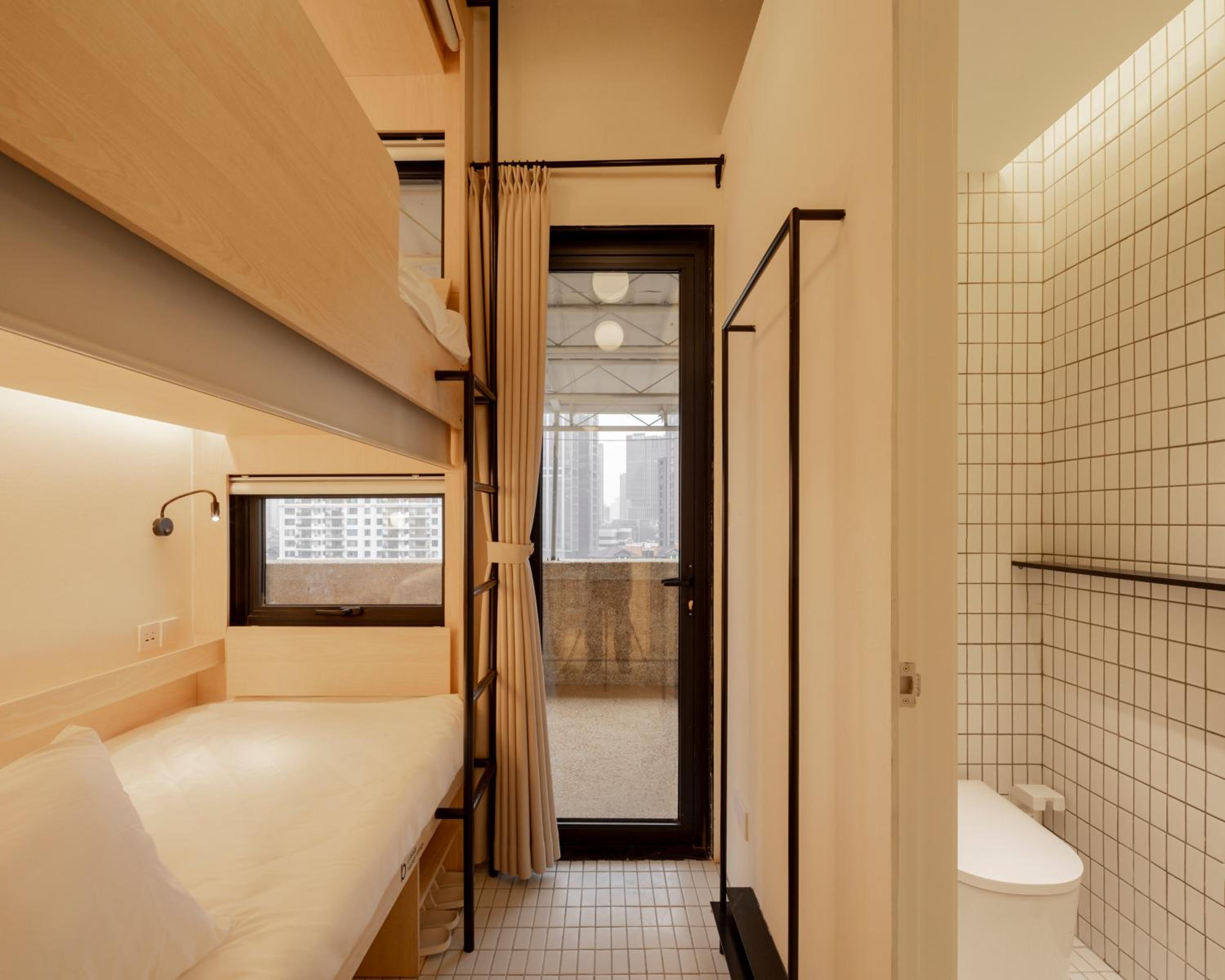 Bed In 2-Bed Female Dormitory Room With Private Bathroom And Balcony