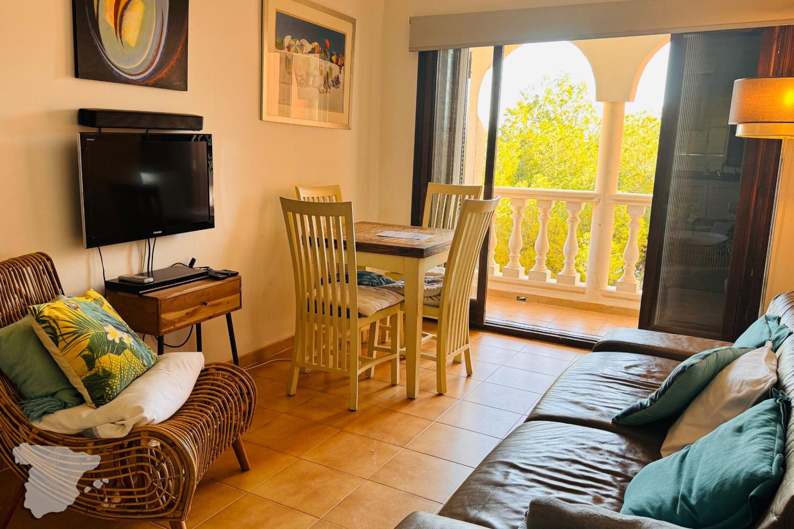 Bungalow con vista al mar