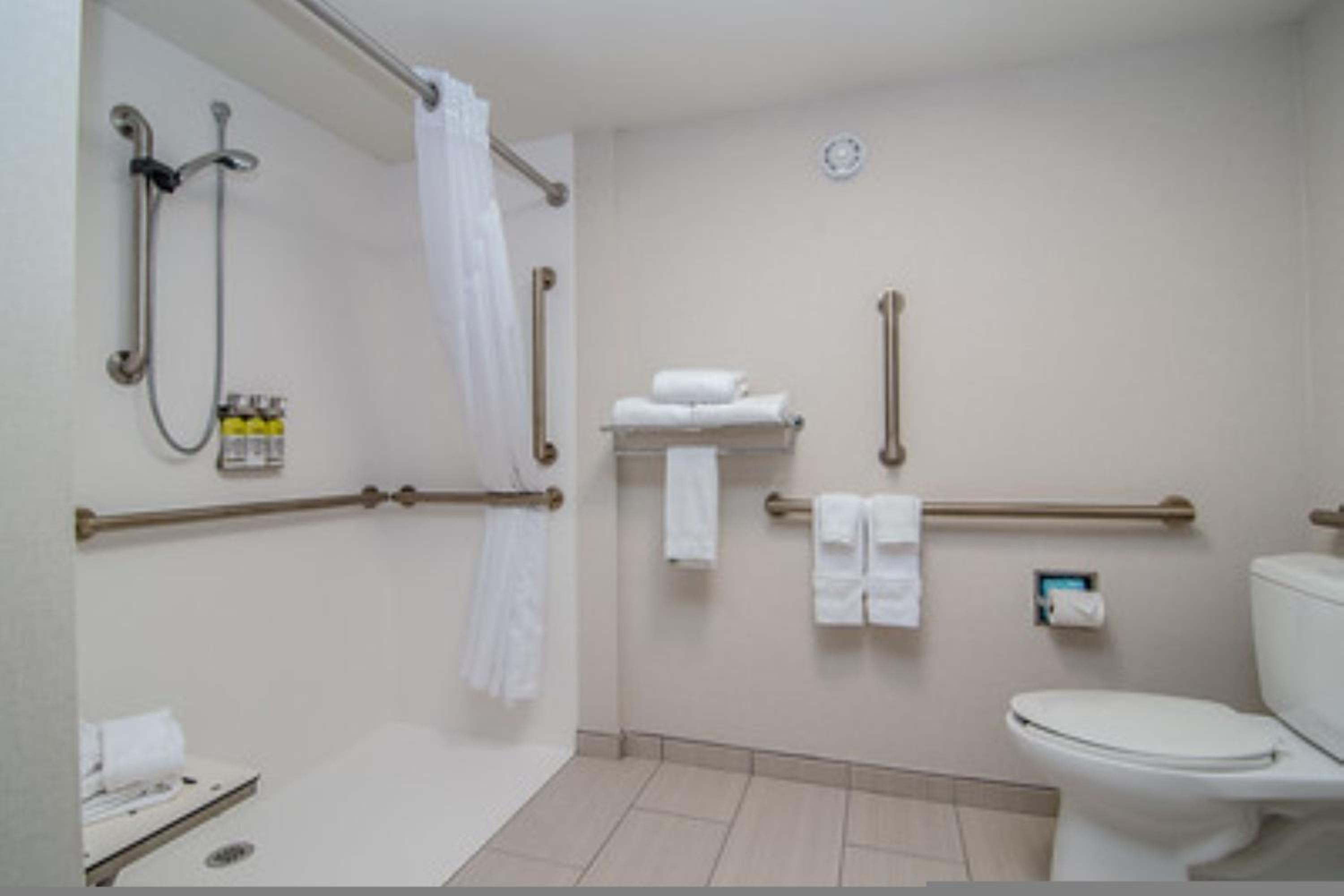 Standard King Room with Mobility Accessible Roll-In Shower - Photo 3