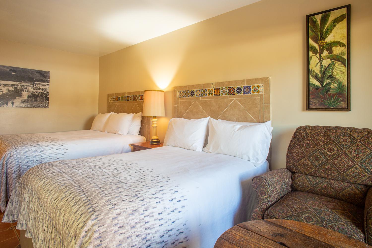 Standard courtyard room with 2 beds  - Photo 1