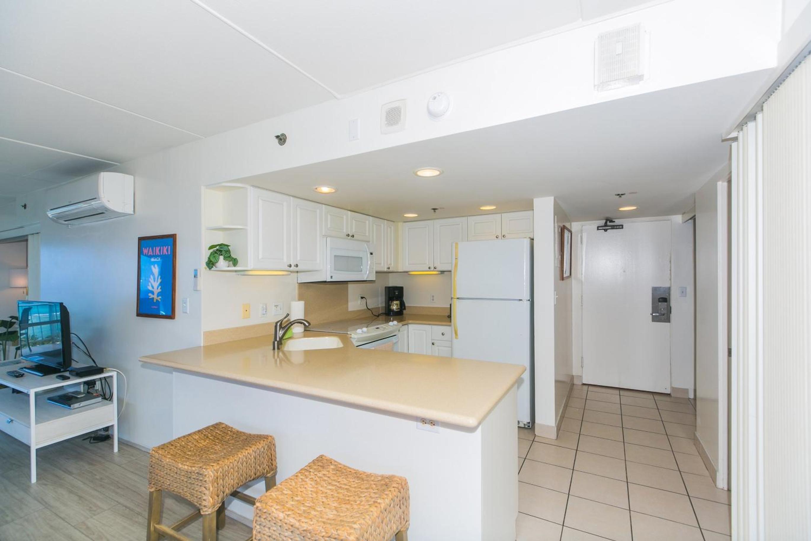Two Bedroom Condo Overlooking Ala Wai Boat Harbor Unit 1744: Two-Bedroom Apartment photo
