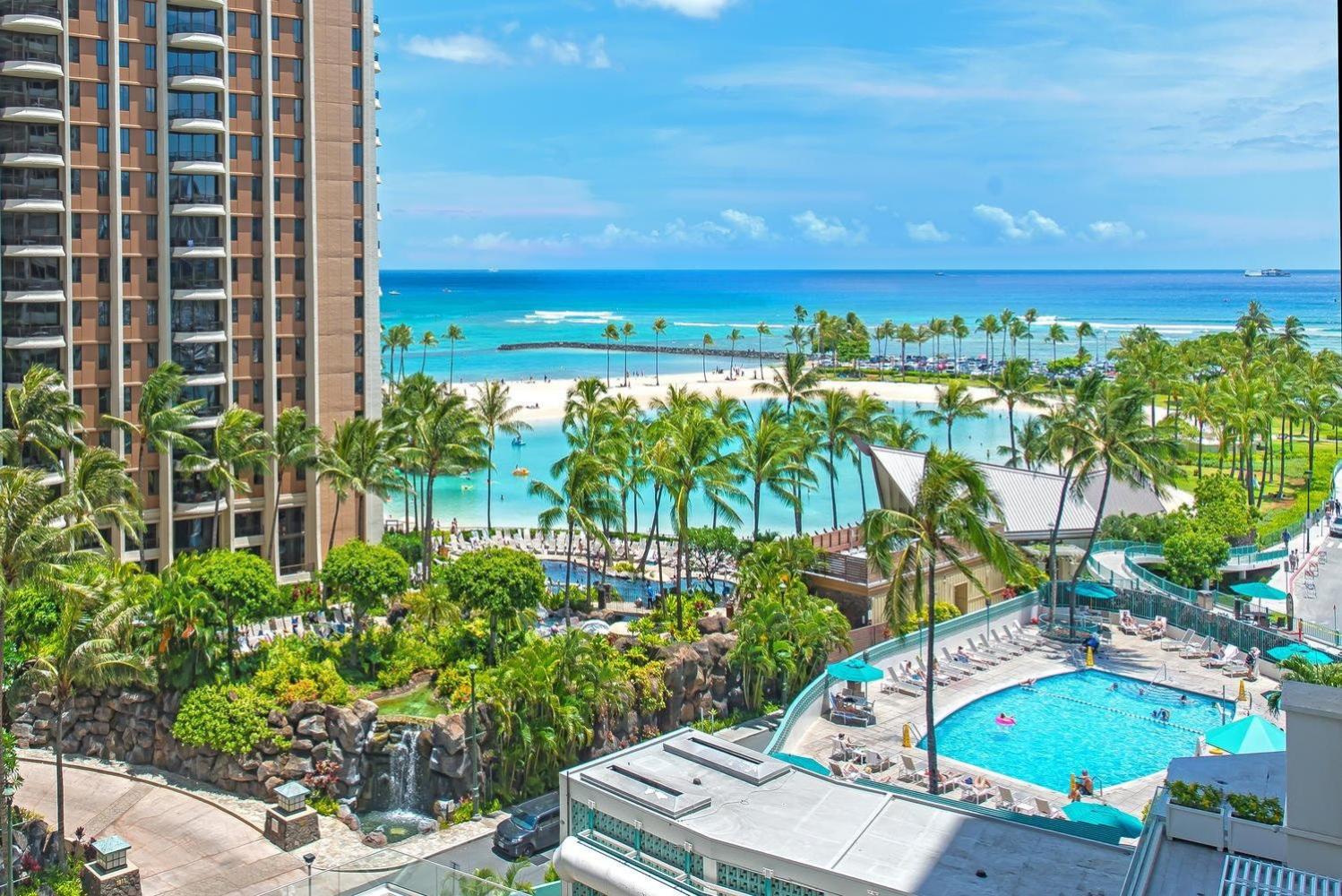 Two Bedroom Condo Overlooking Ala Wai Boat Harbor Unit 1744: Two-Bedroom Apartment photo