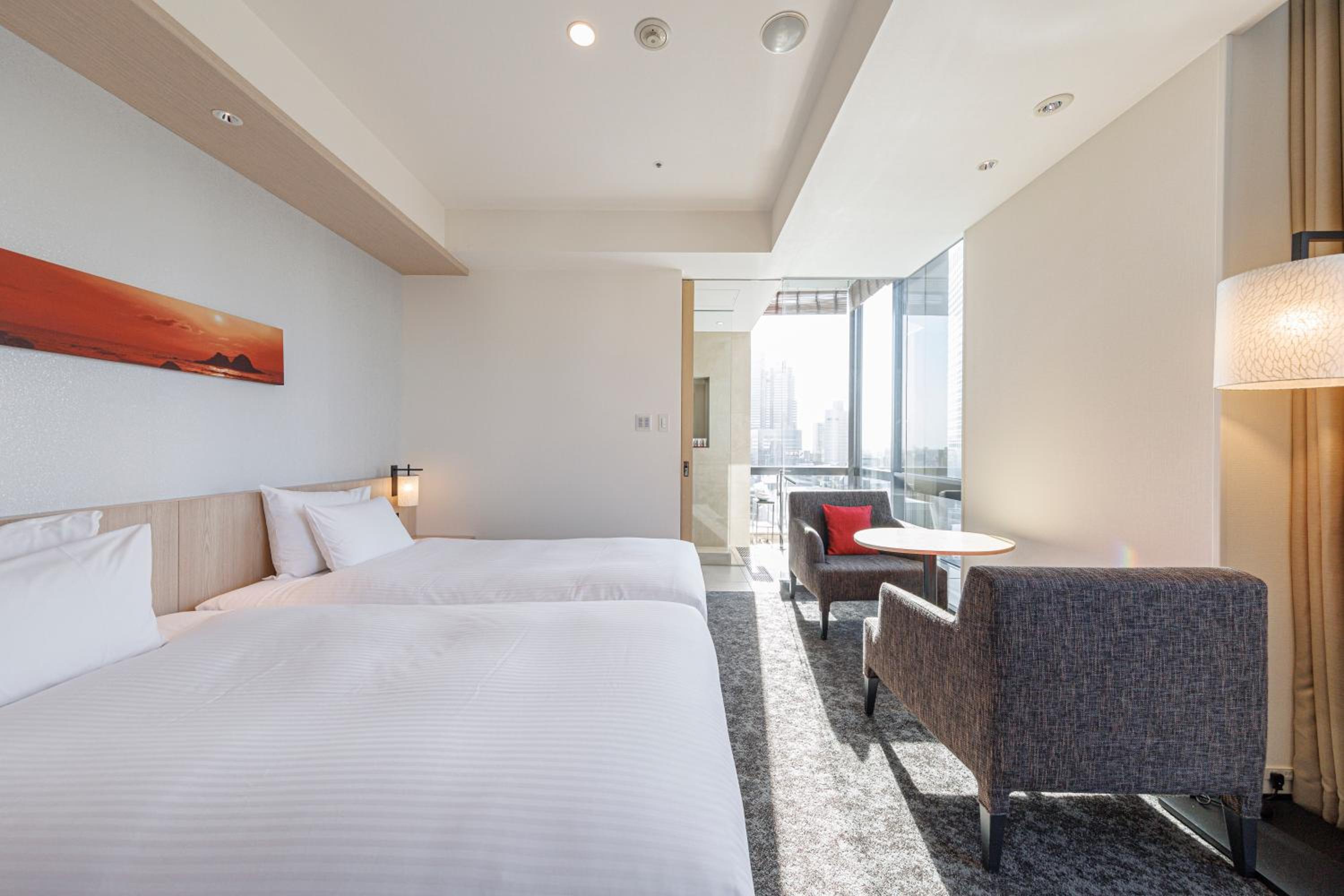 Premium Twin Room with View from Bathroom (Floor 15-16) - Non-Smoking - Photo 13