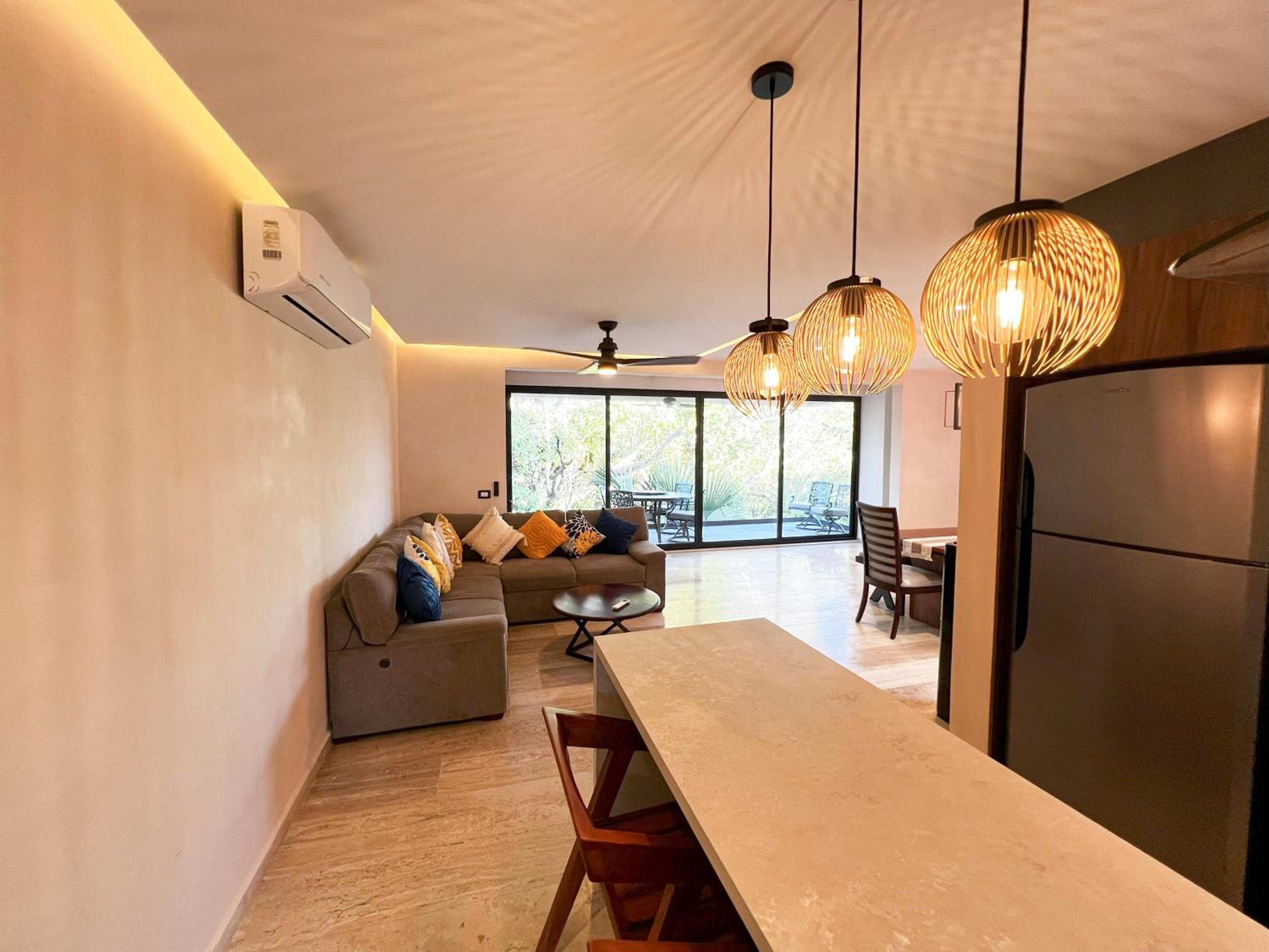 Two-Bedroom Apartment with Garden View