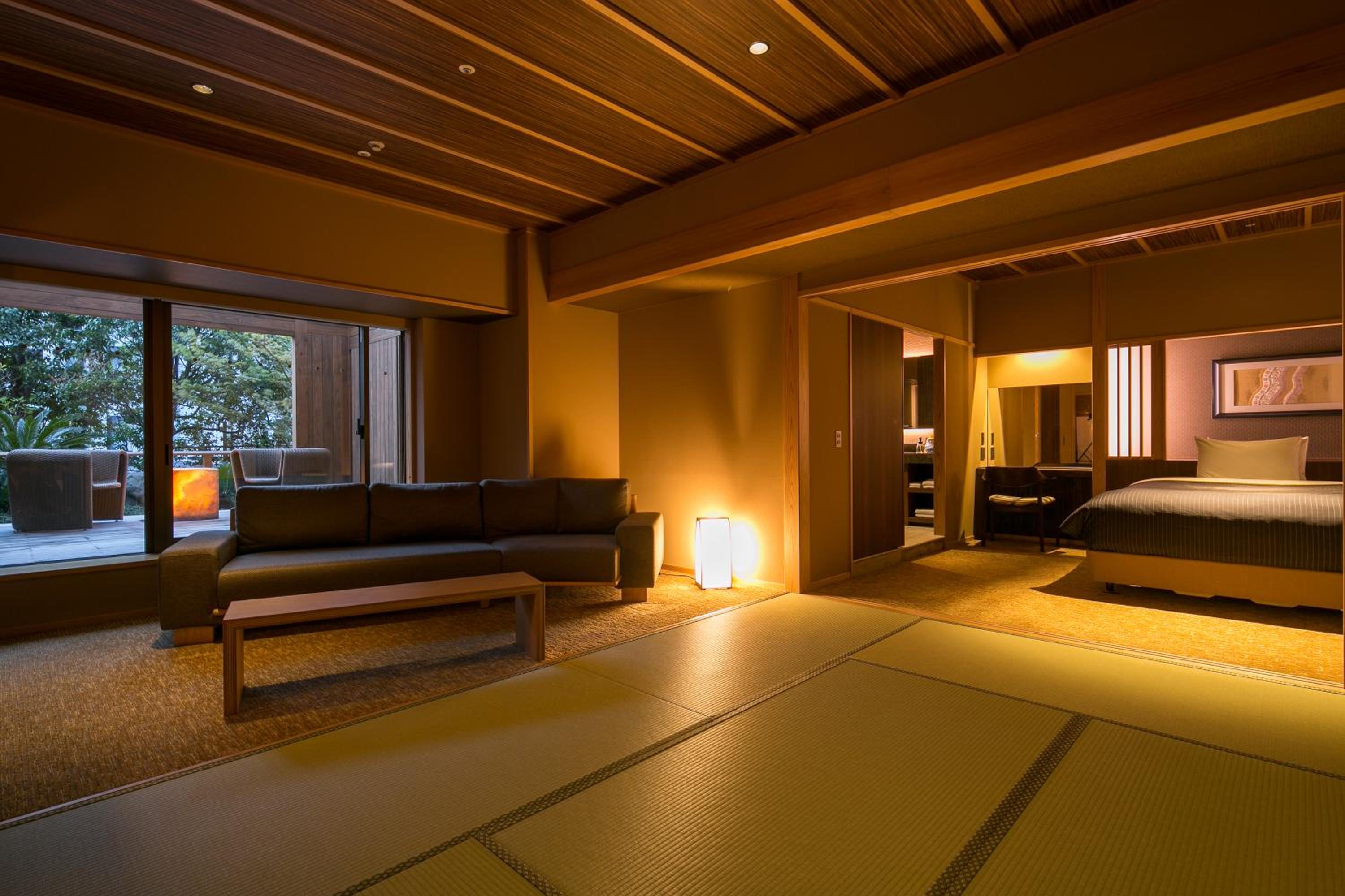Suite with Tatami Area and Open Air Bath - Non Smoking