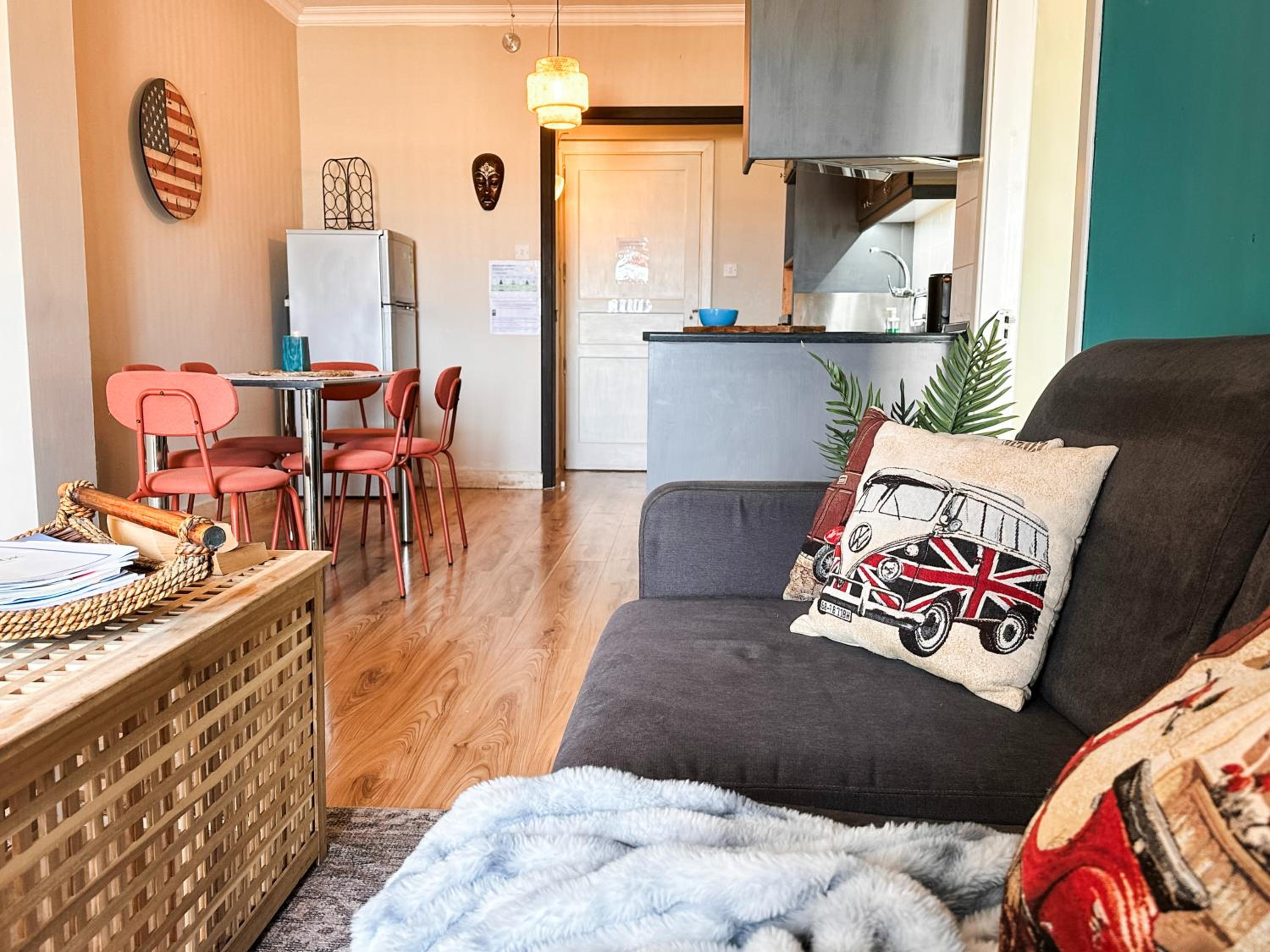 Two-Bedroom Apartment with Terrace and Sea View