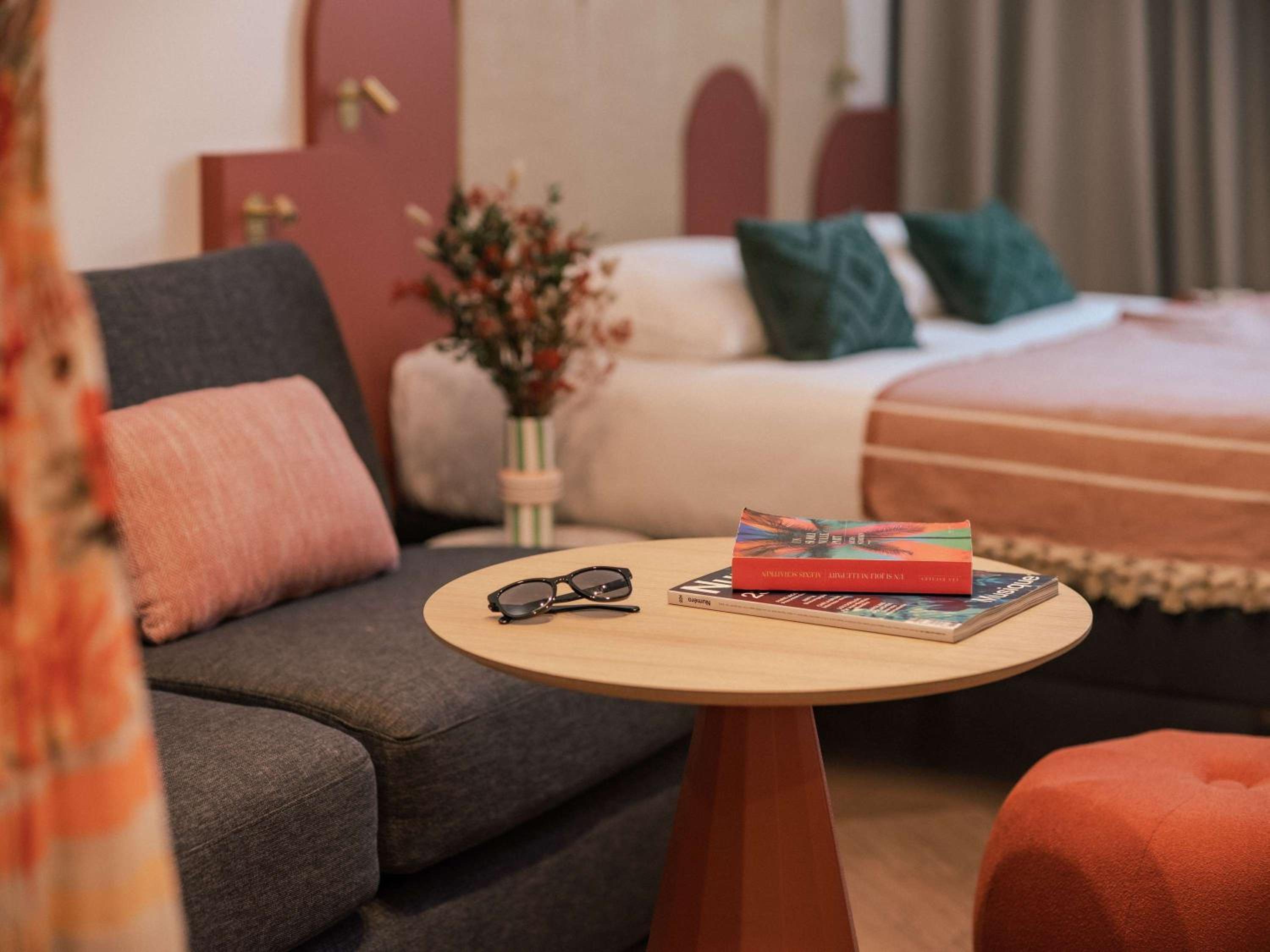 Family Room with double bed and sofa bed