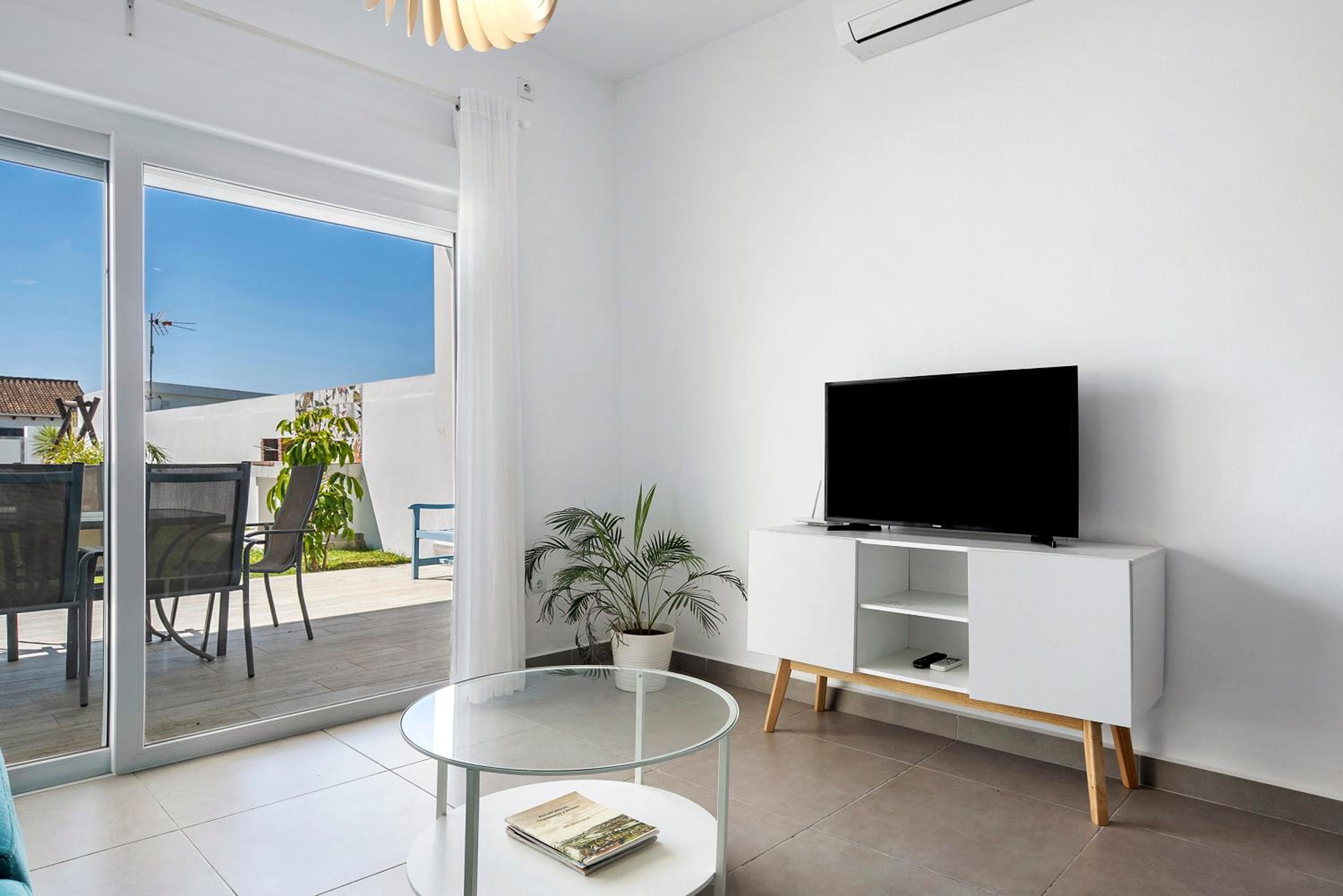 Villa con vistas al jardín