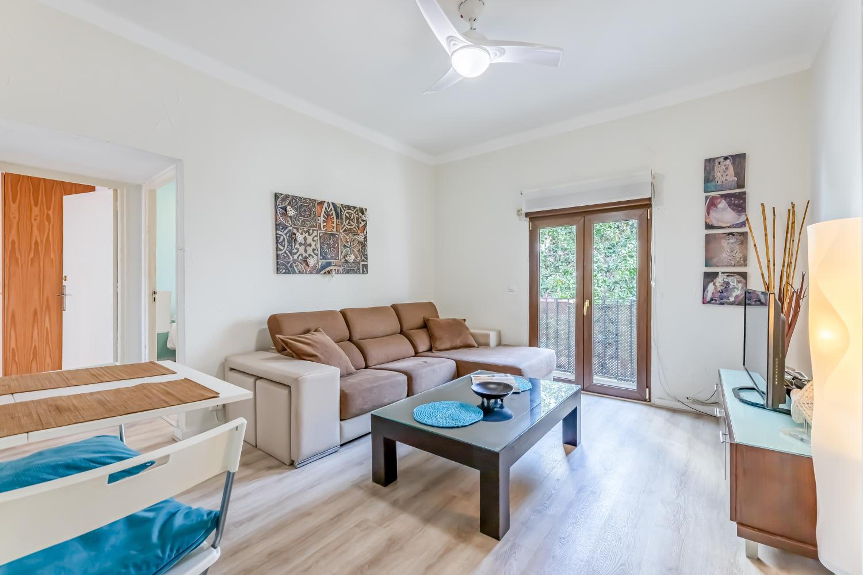 Apartamento de dos habitaciones