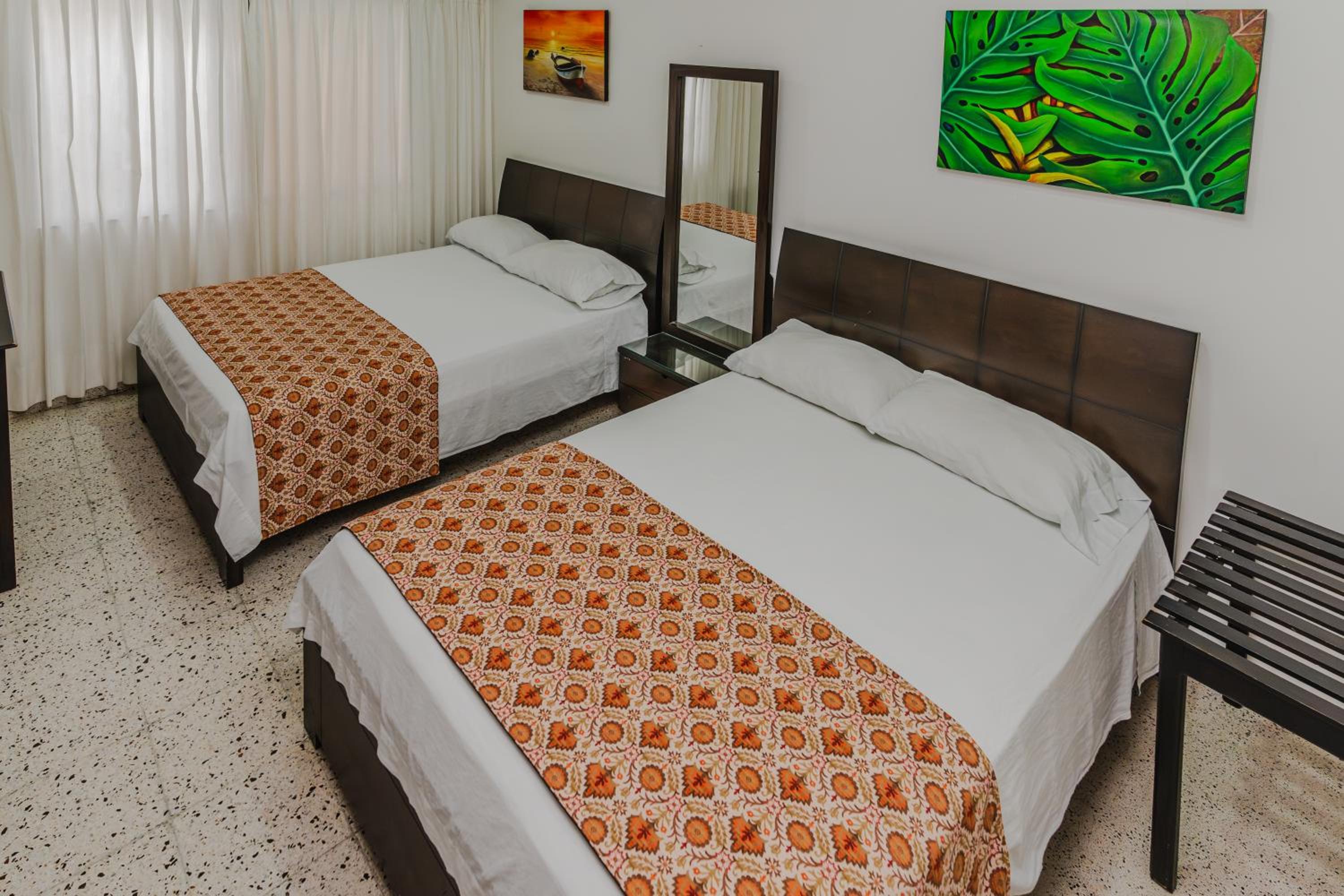 Deluxe Double Room with Two Double Beds