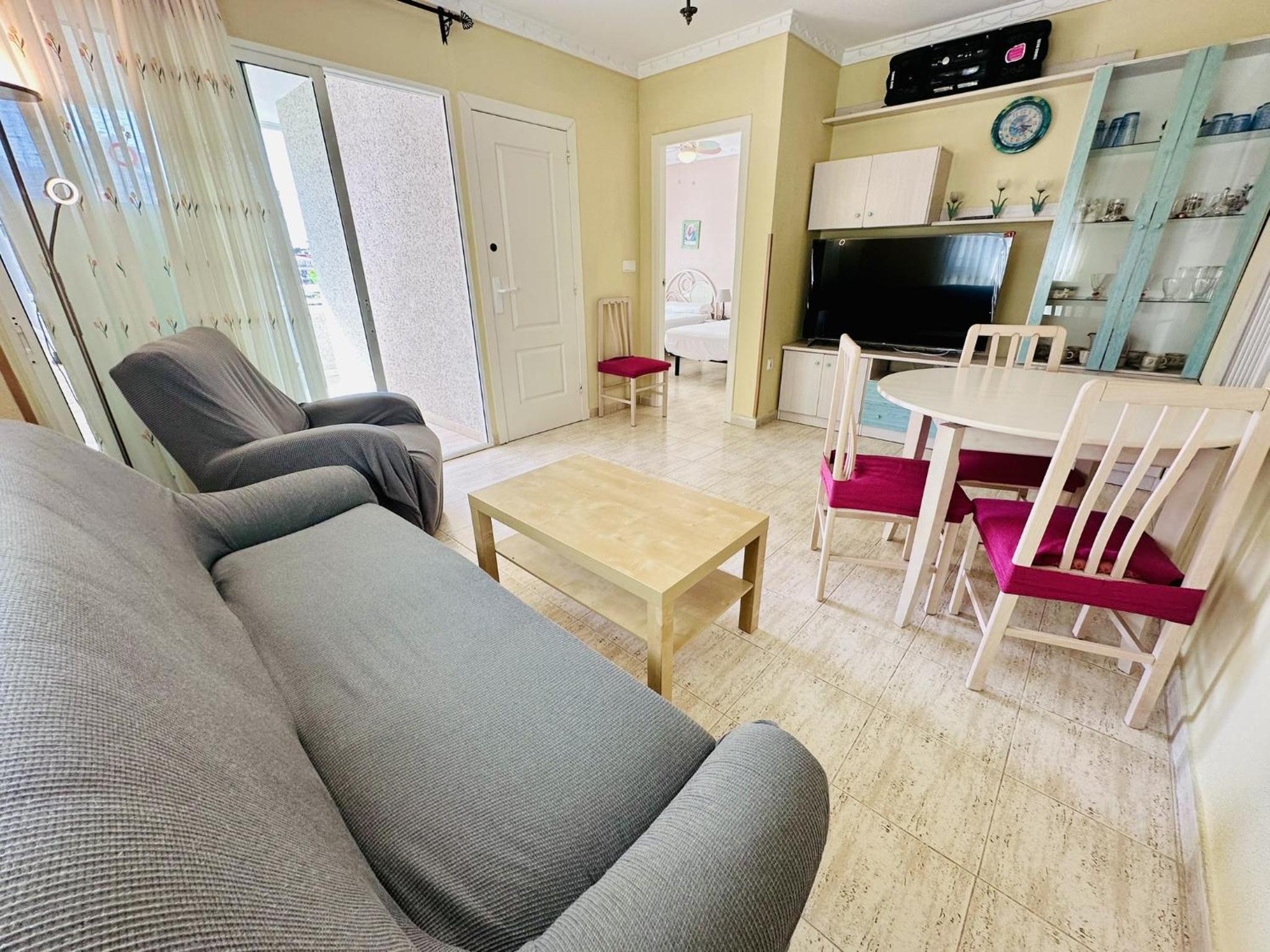 Apartamento con vista al jardín