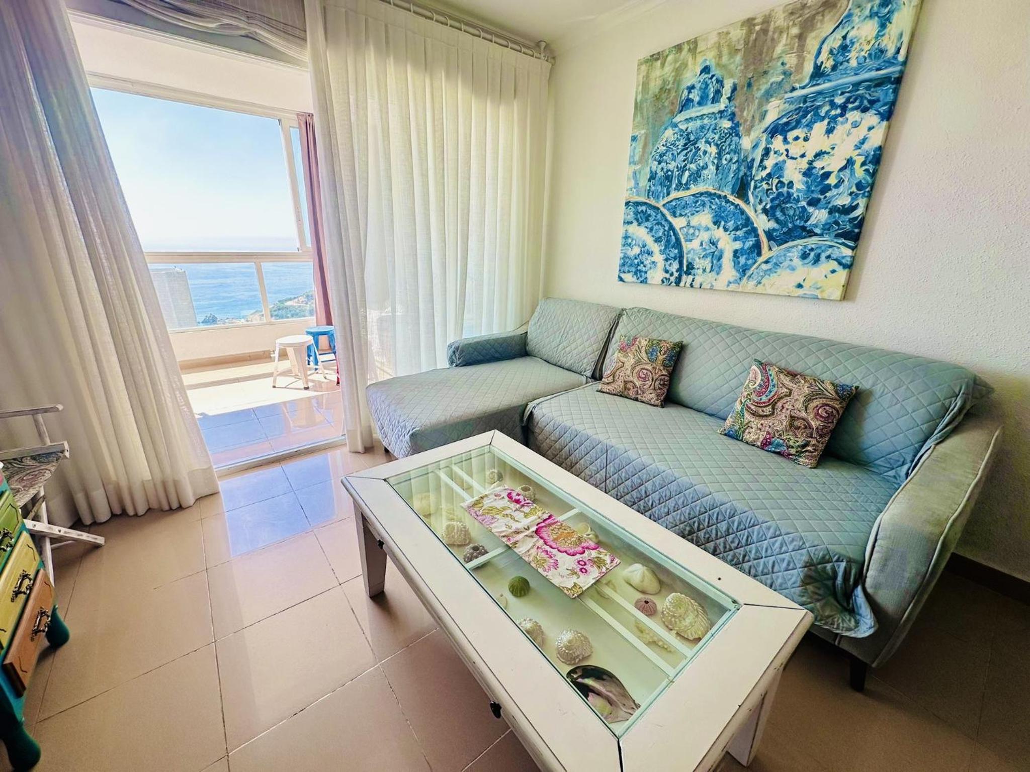 Apartamento con vista a la piscina