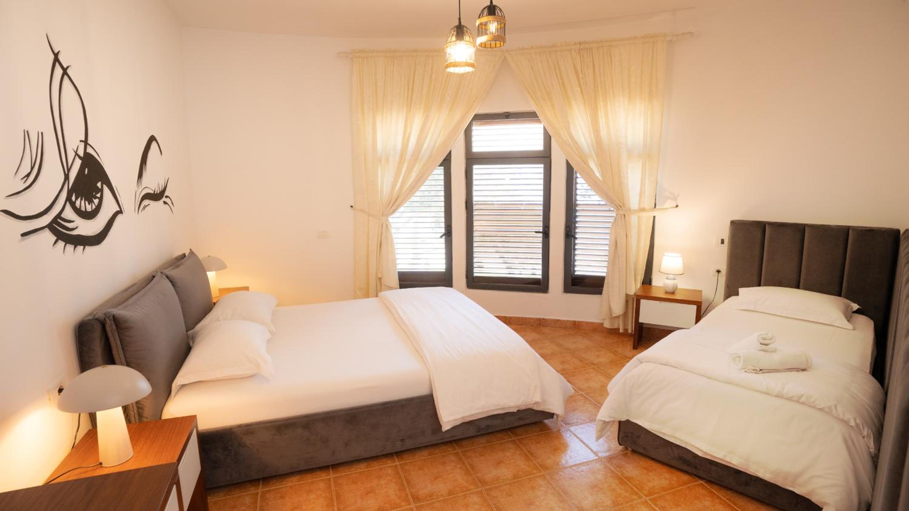 Quadruple Room with Sea View