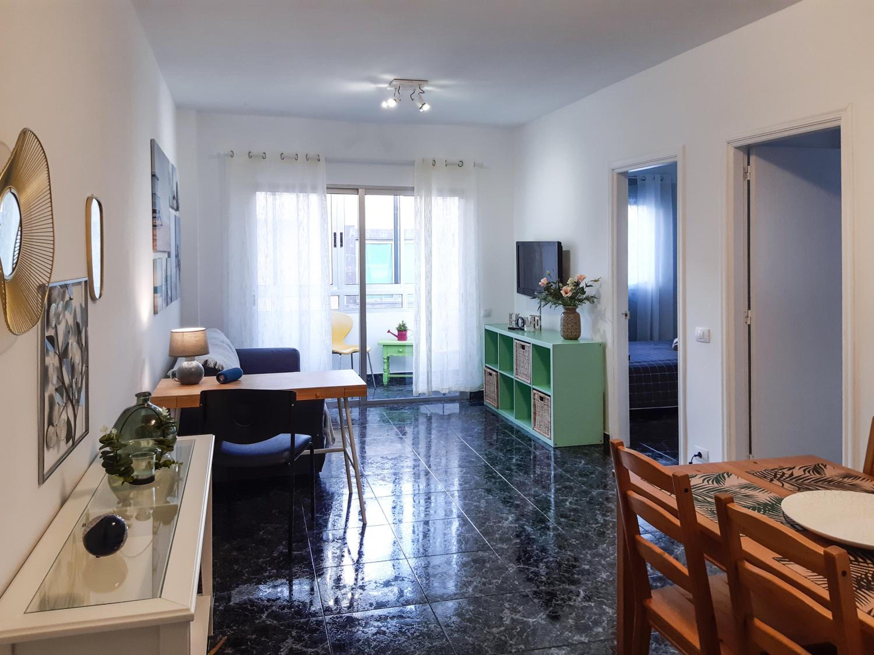 Apartamento de dos habitaciones