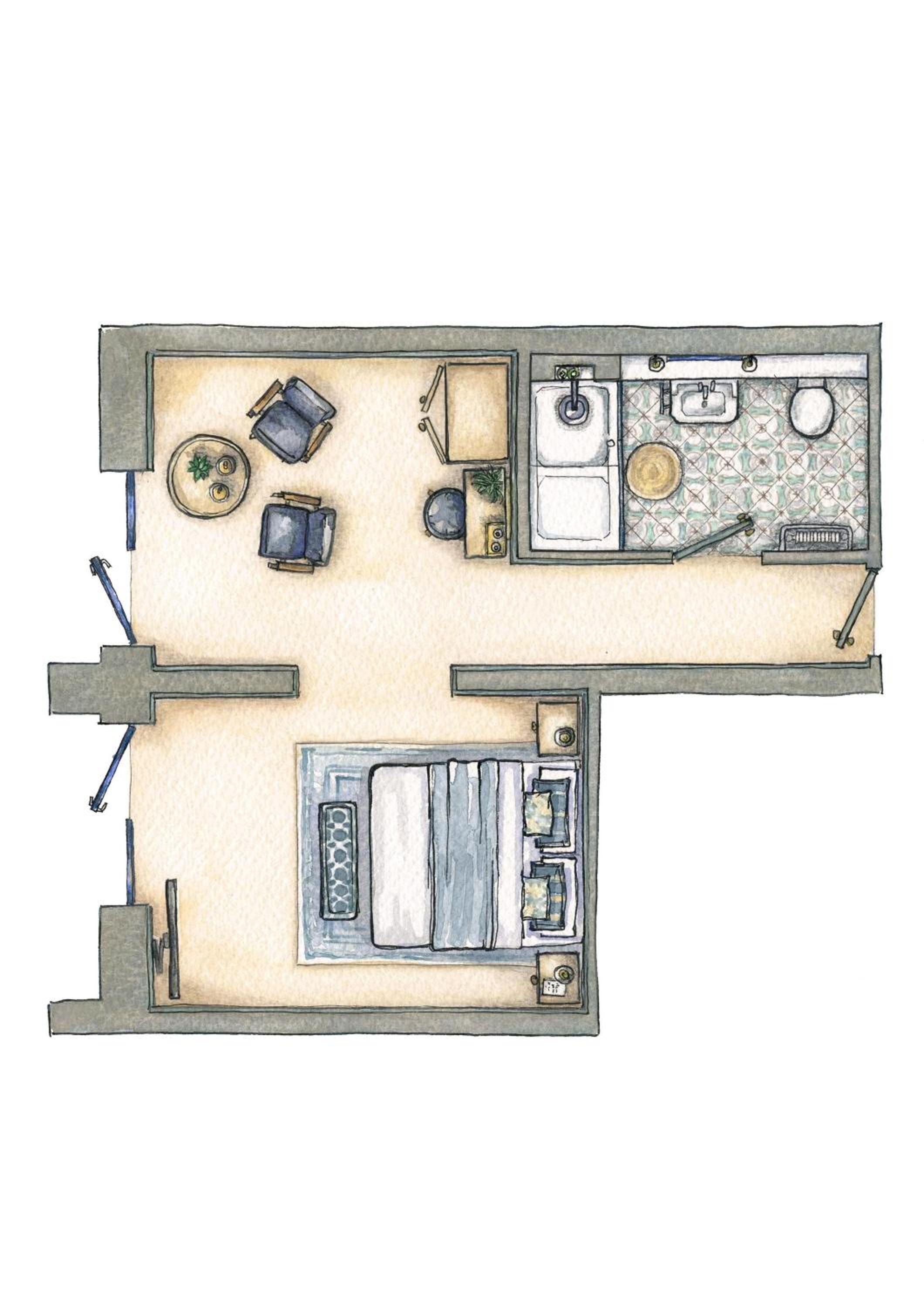 Deluxe Suite with Sea View