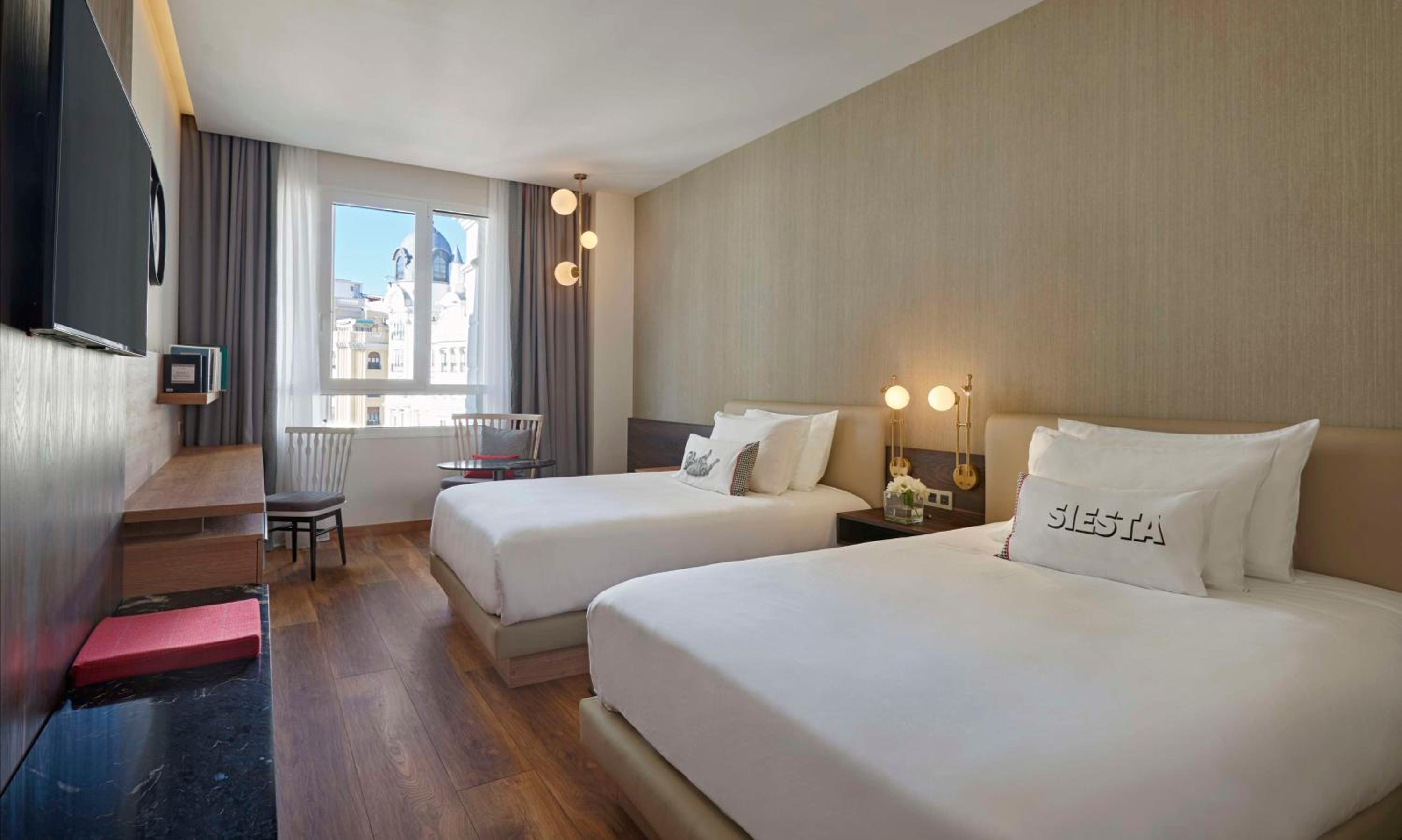 Quadruple Room with Two Double Beds and 4 Adults Occupancy (Non Smoking)