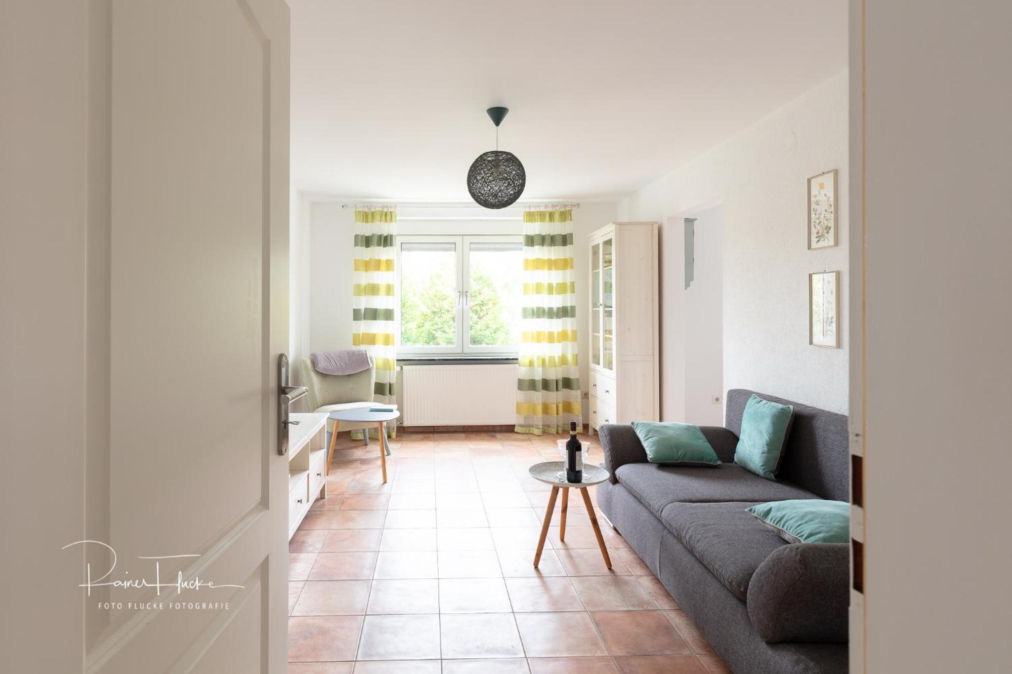 Two-Bedroom Deluxe Apartment with Garden View