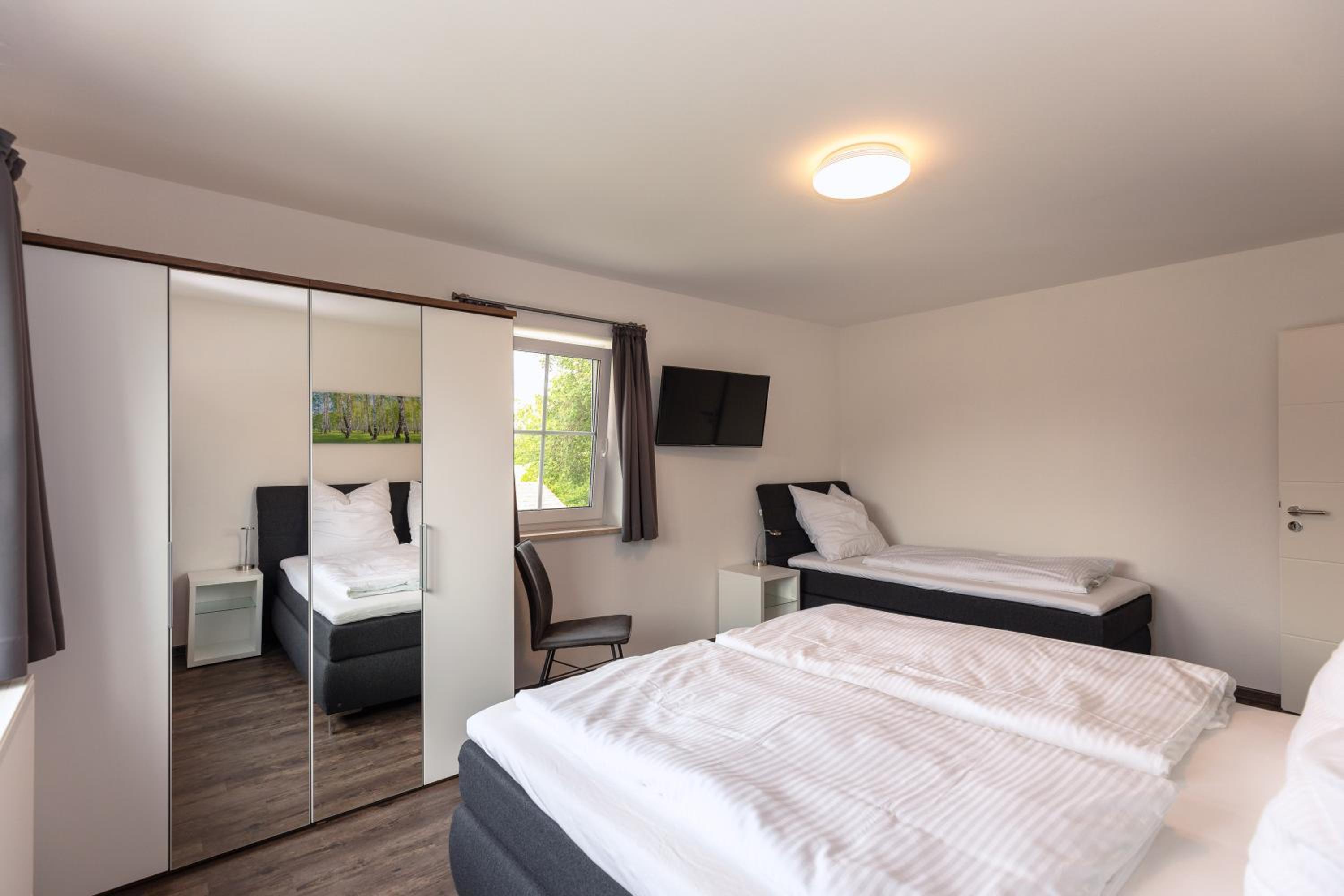 Three-Bedroom Premium Apartment with Balcony