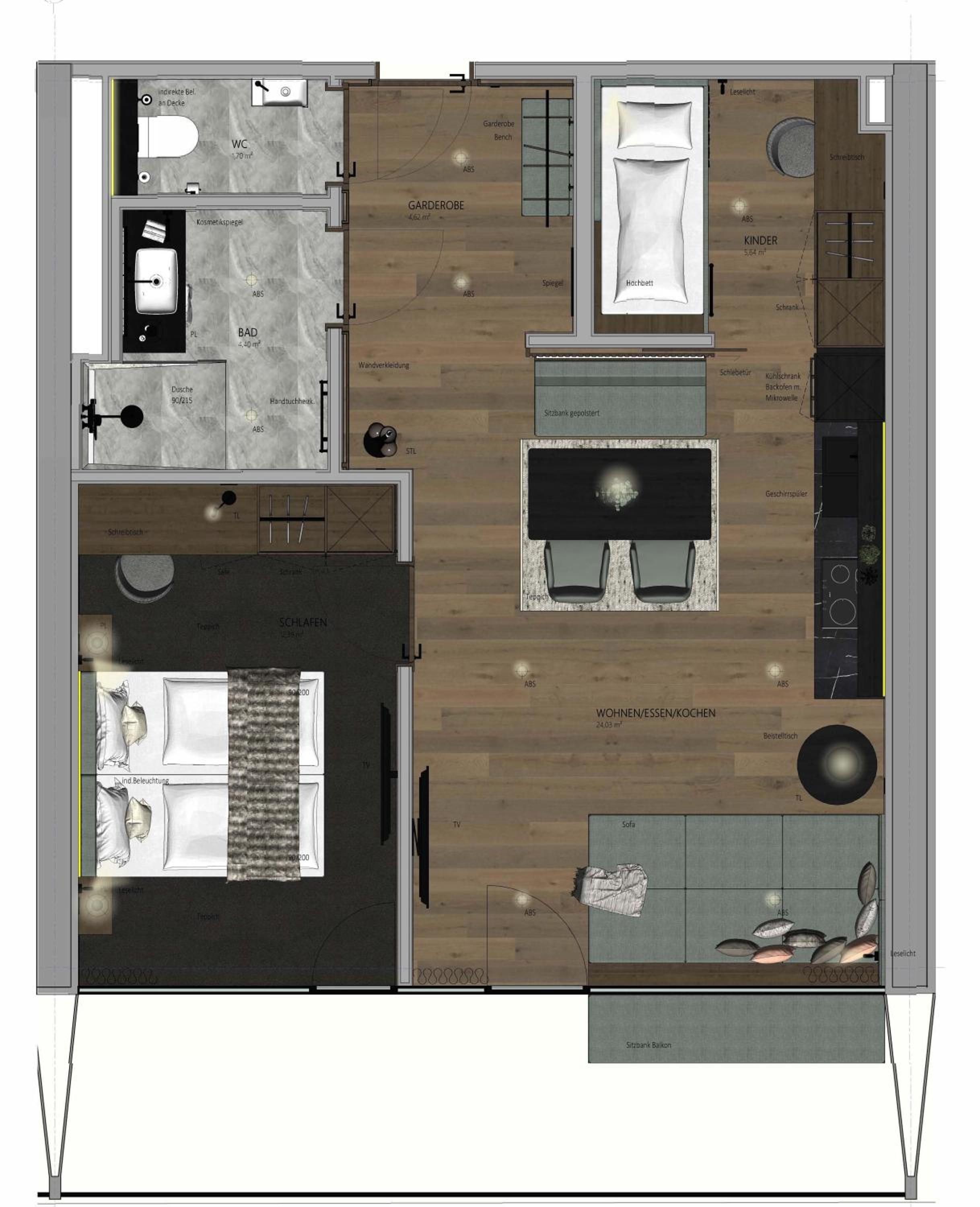 Two-Bedroom Suite photo 3