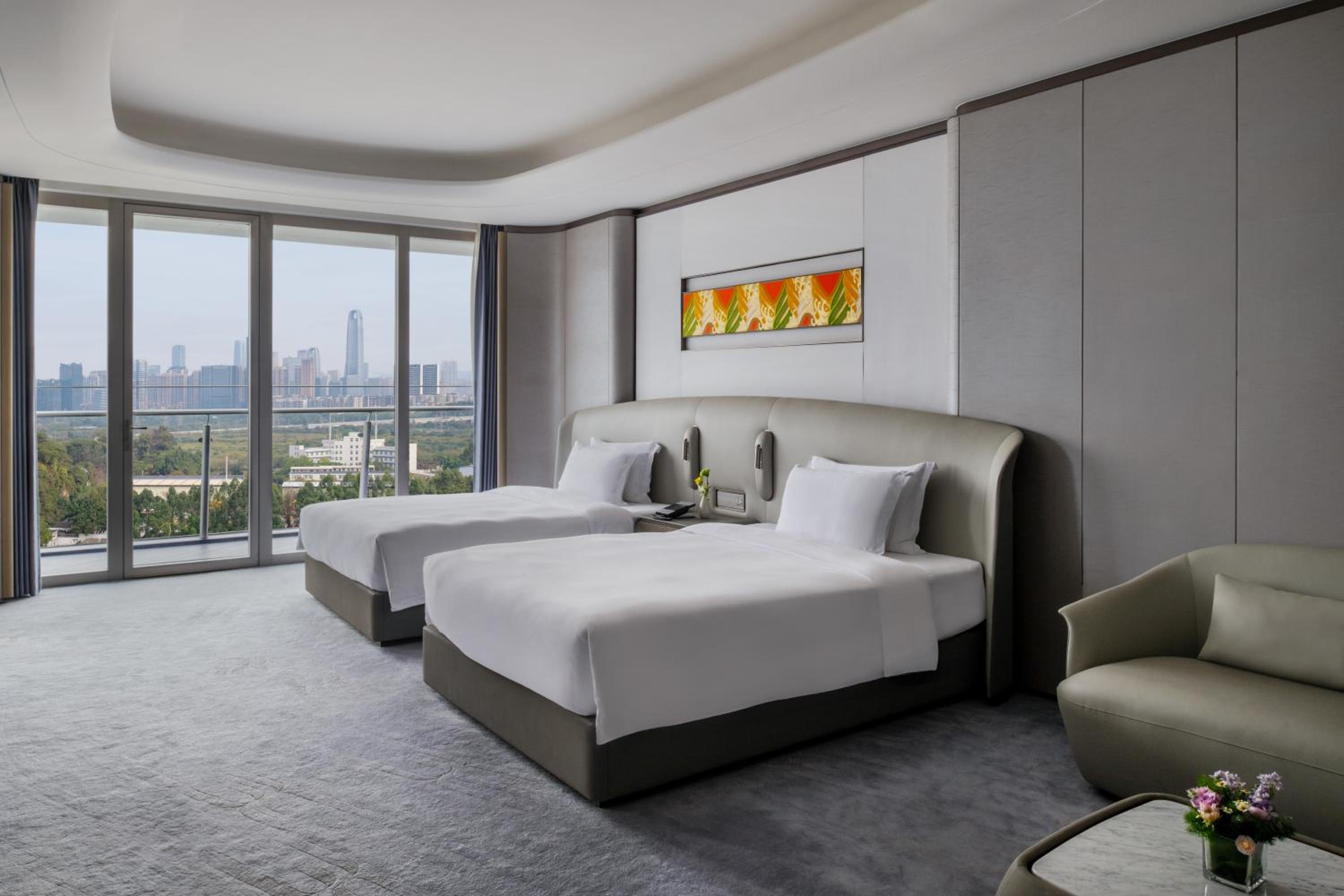 Premium Queen Room with Two Queen Beds and River View