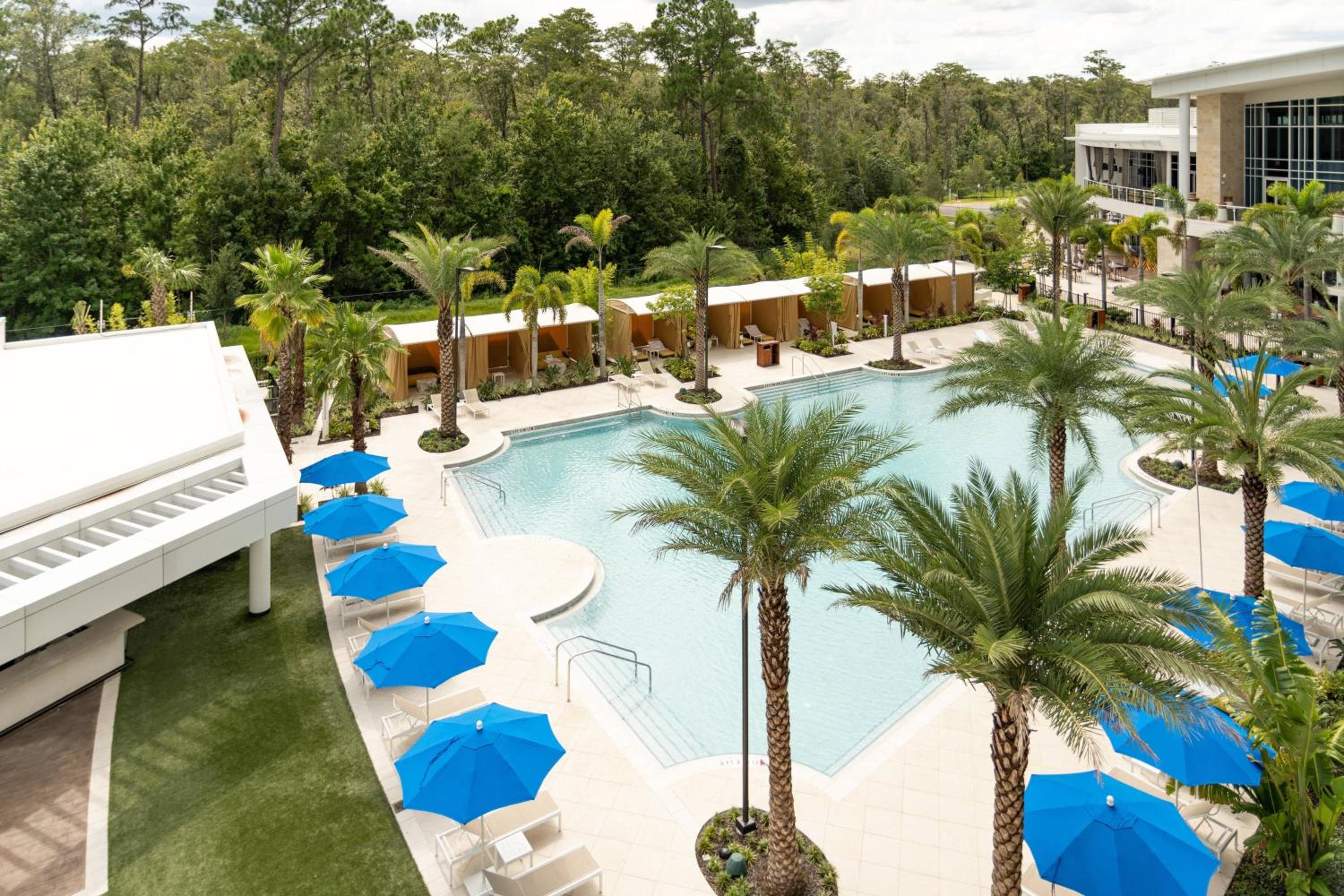 Pool View, Guest room, 1 King, Sofa bed, Poolside view