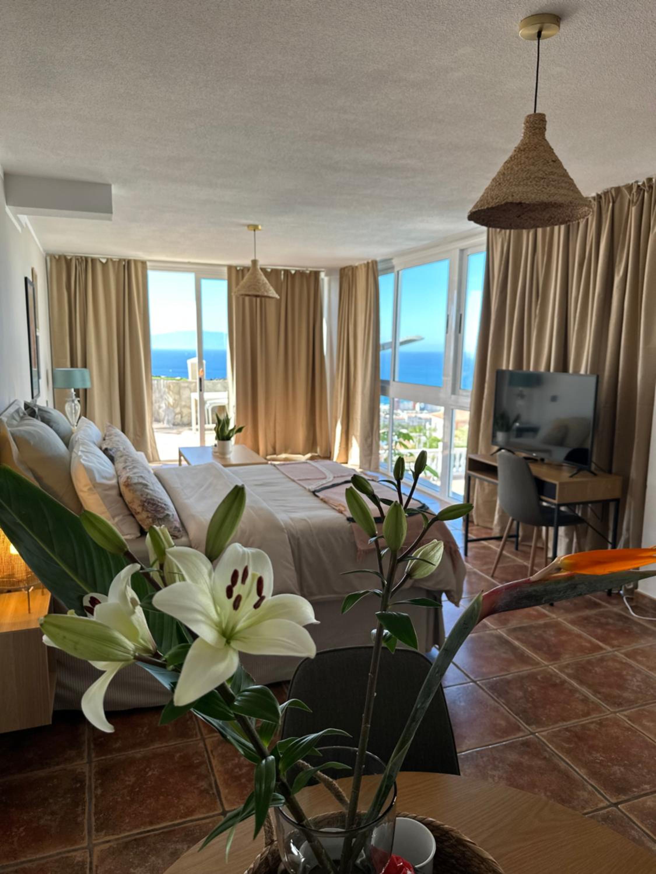 Apartamento con vista al mar