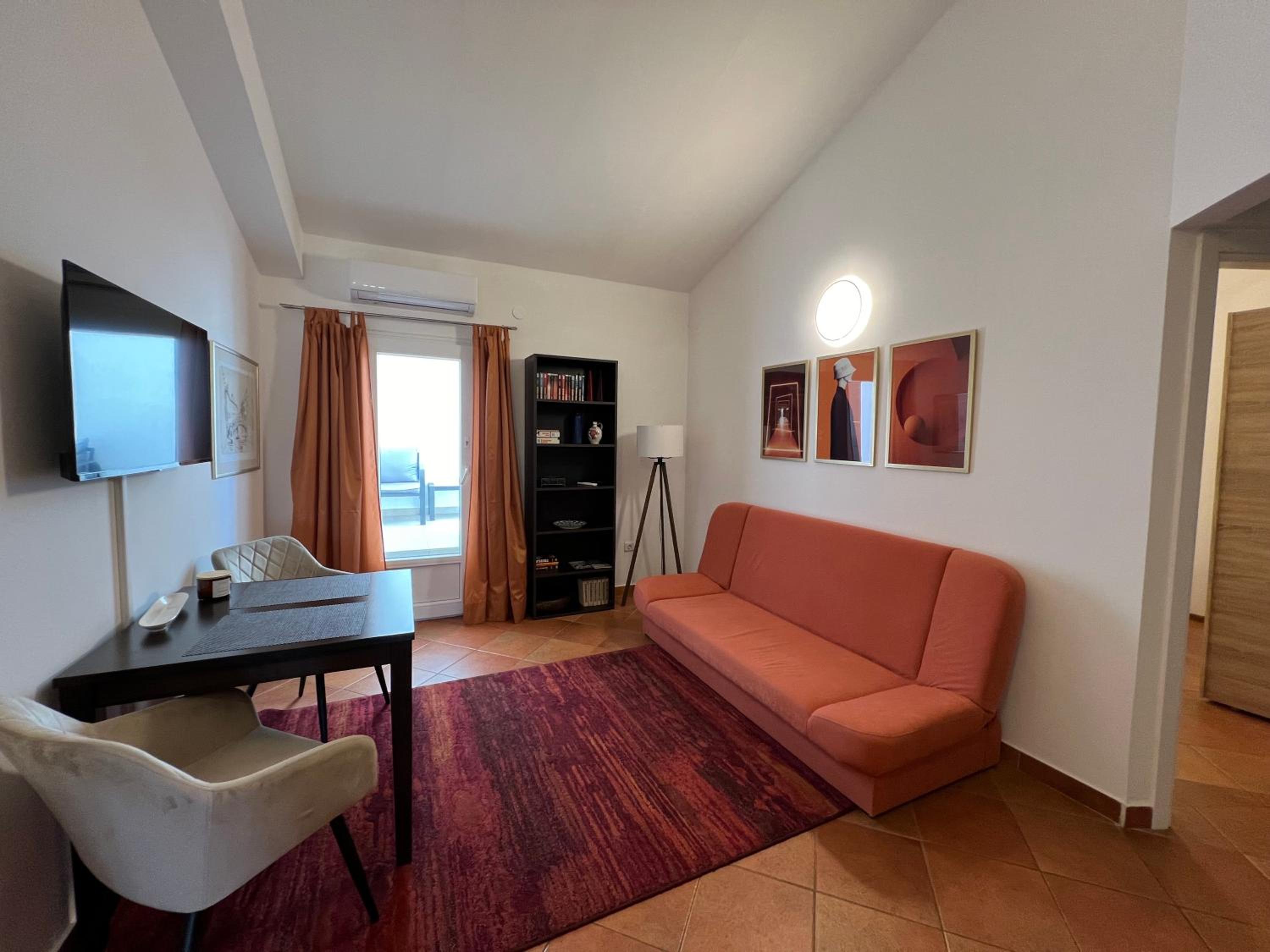 One-Bedroom Apartment with Terrace