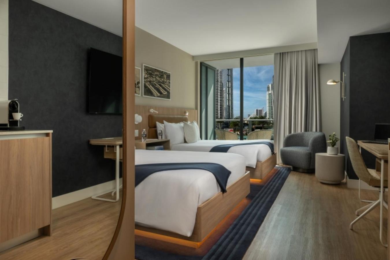 City view Studio with Two Beds
