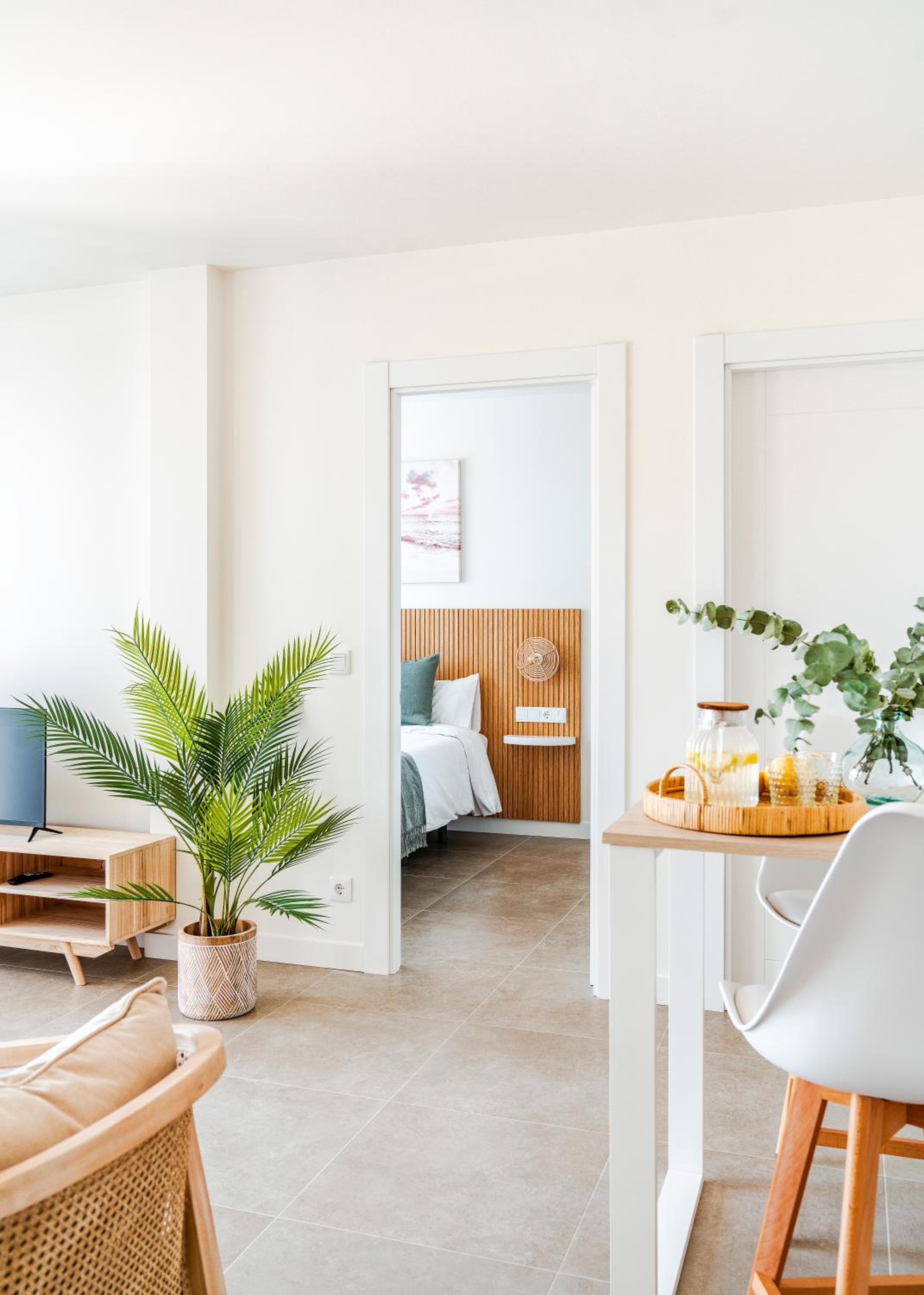 Apartamento con Jardín